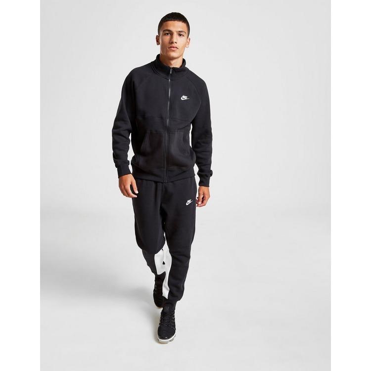 Nike Chariot Fleece Tracksuit in Black 