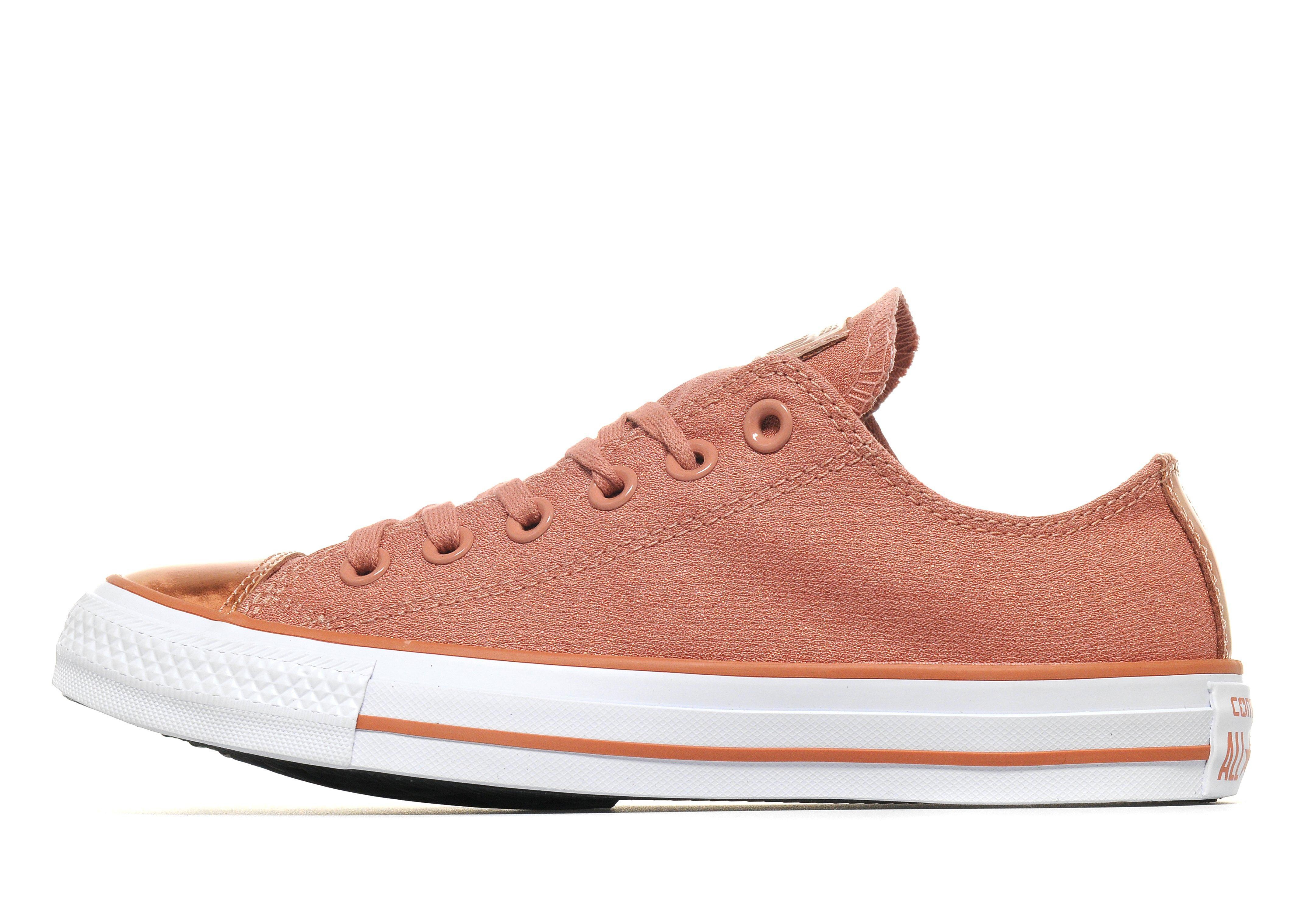 converse leather pink blush
