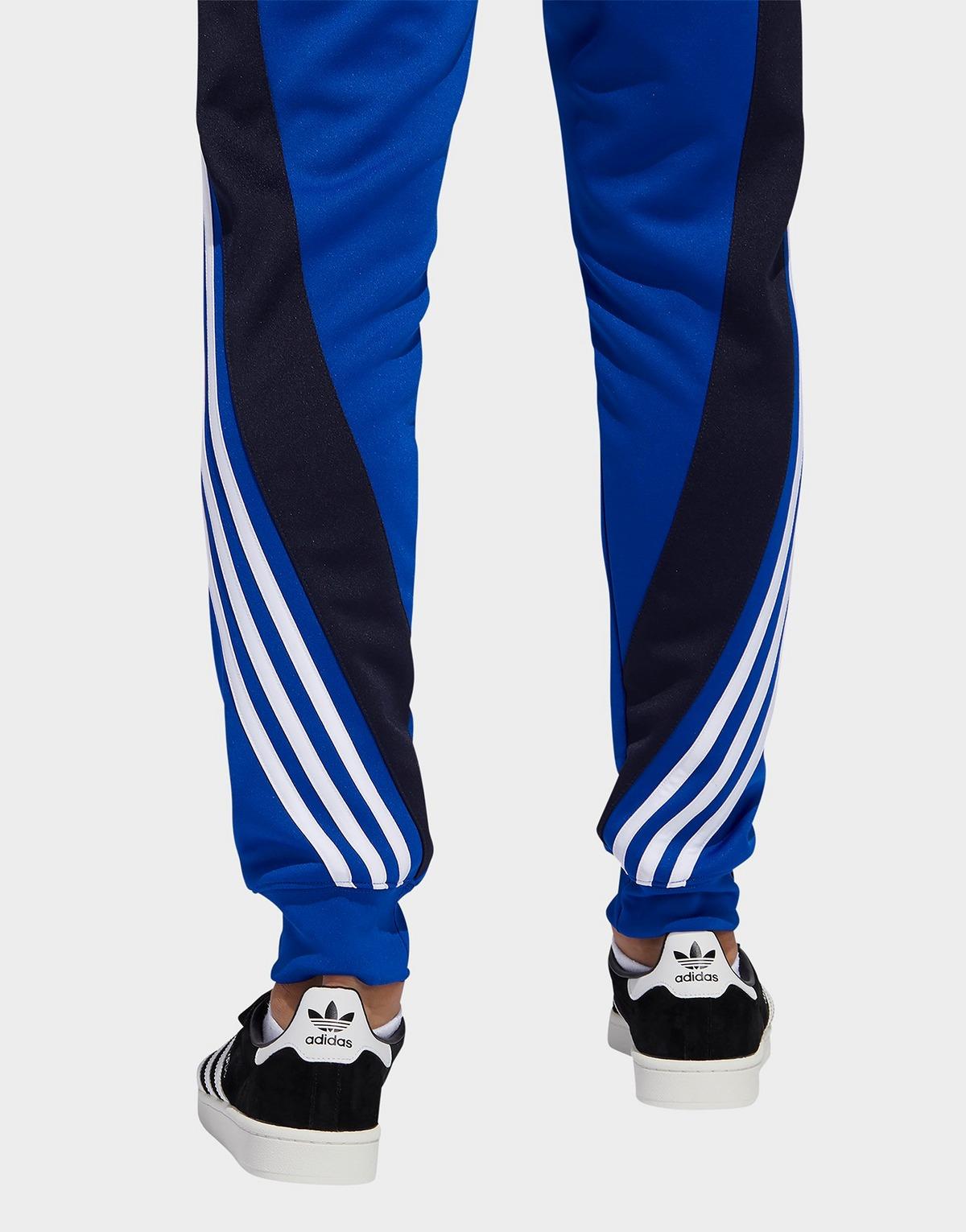 adidas Originals Synthetic 3-stripes Wrap Tracksuit Bottoms in Blue for Men - Lyst