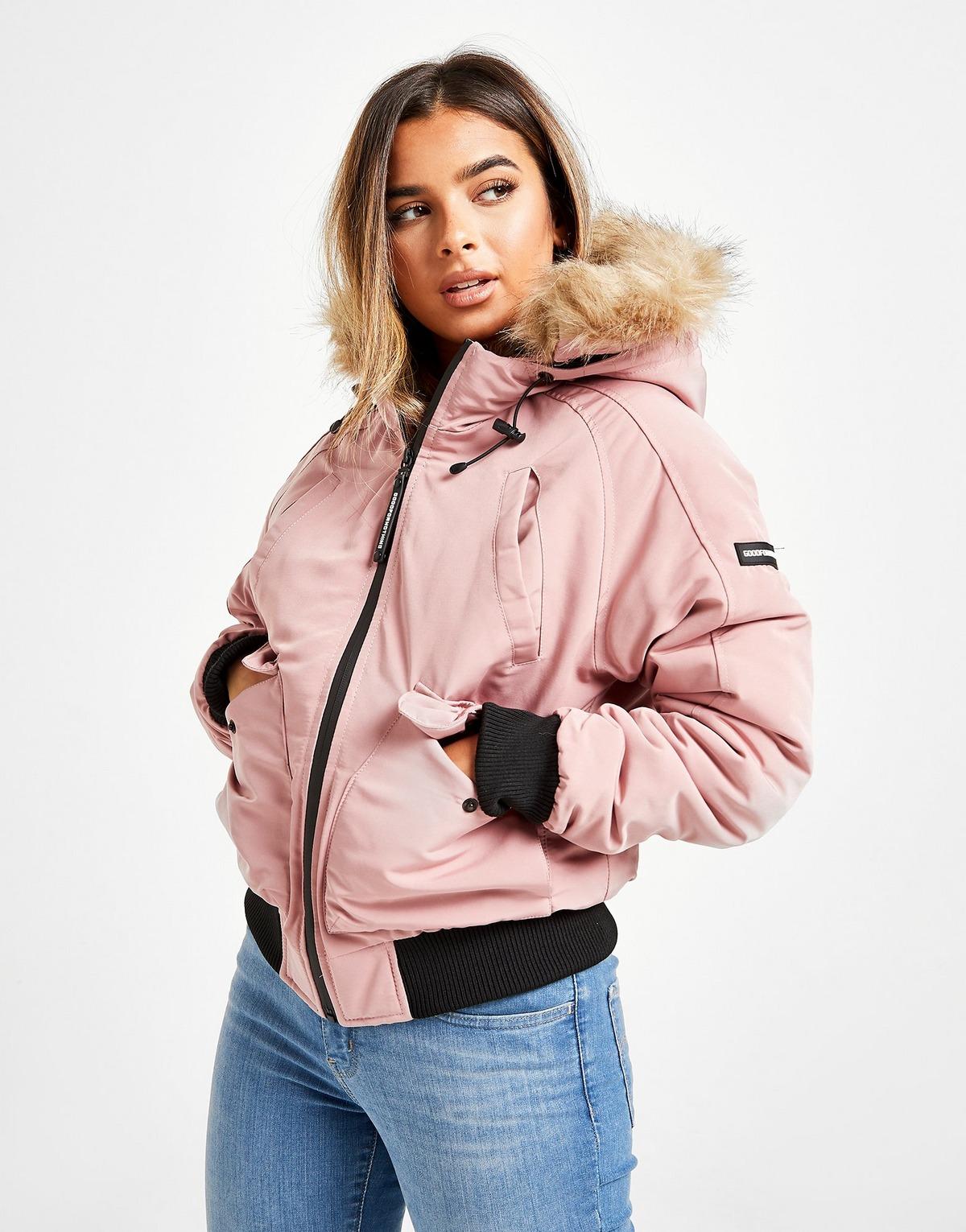 Good for nothing fortitude fur hooded jacket Clearance