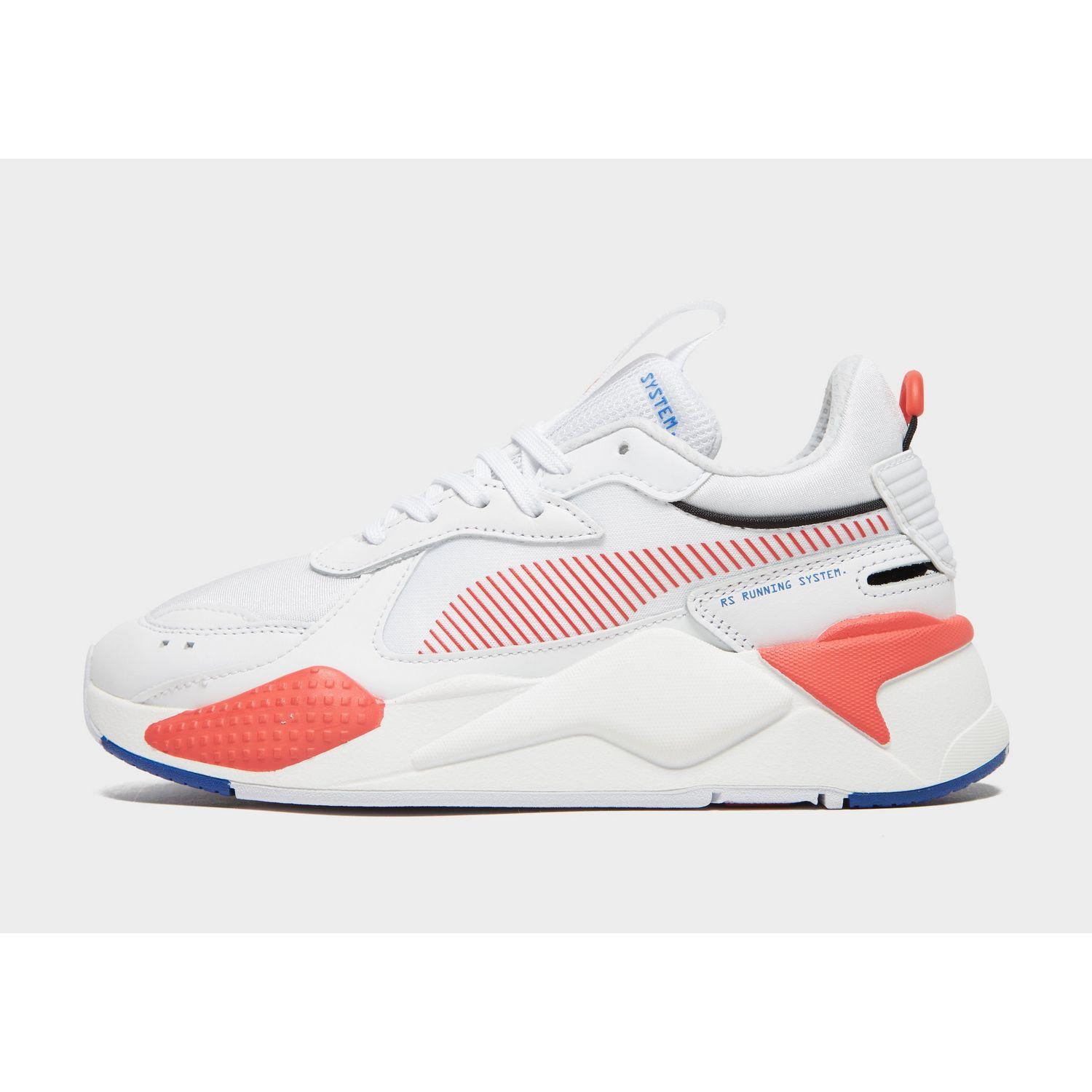 PUMA Leather Rs X Wht/h'red/$ in White/Red (White) - Lyst