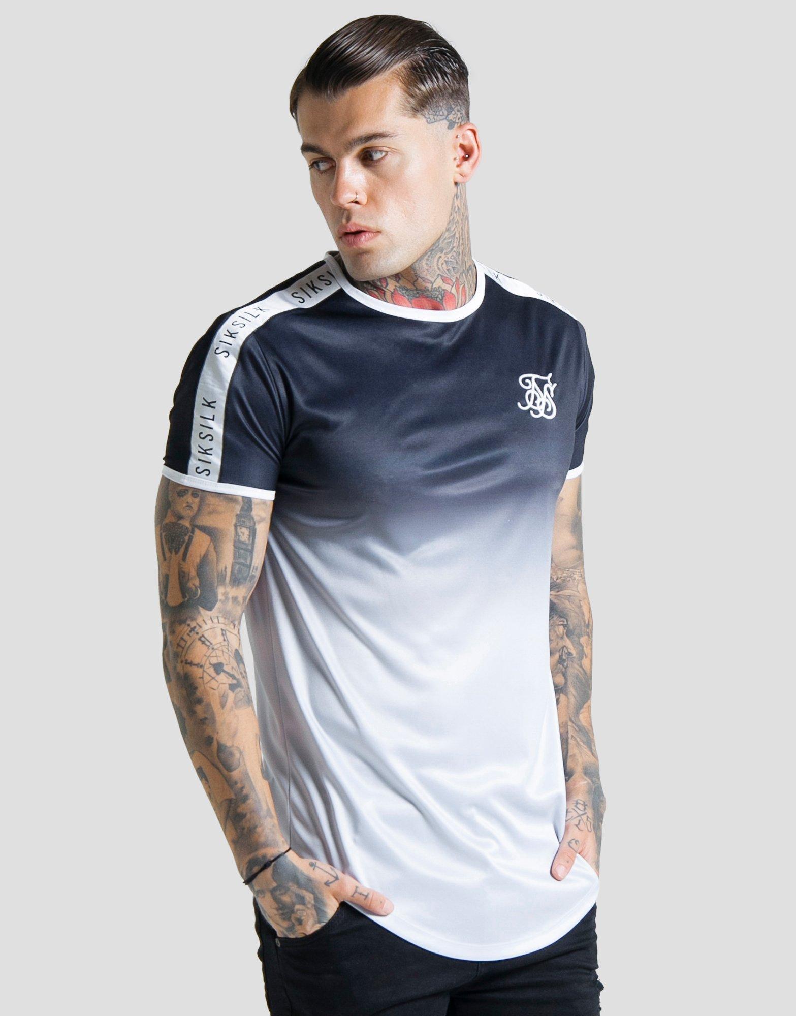 Siksilk fade t shirt Outlet