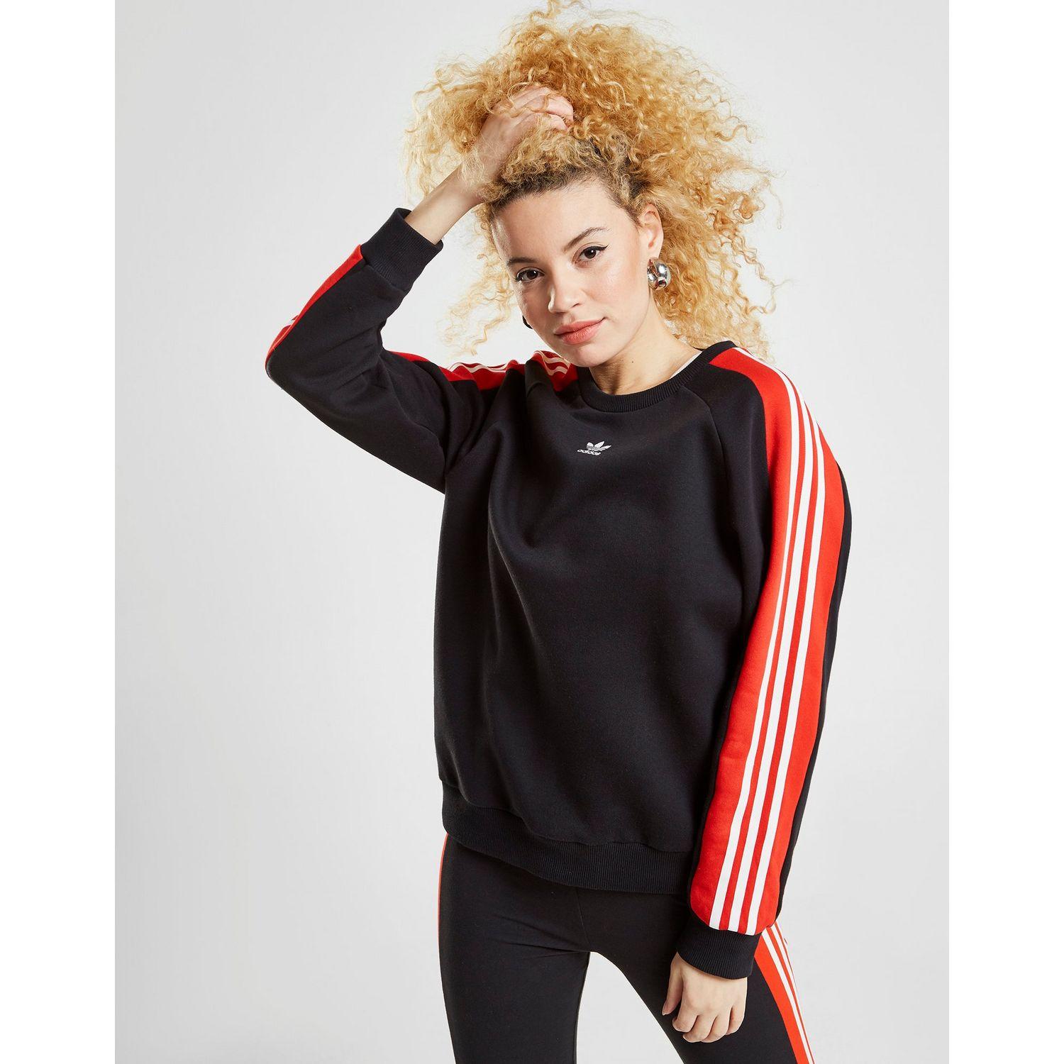 adidas panel crew sweatshirt