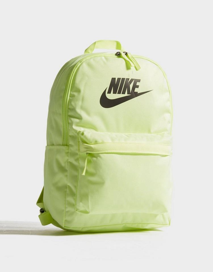 nike backpacks lime green