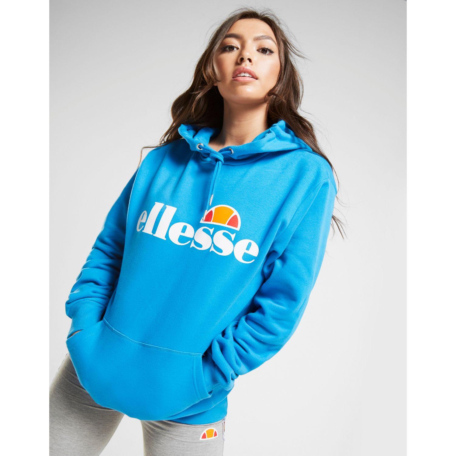 Core Boyfriend Logo Hoodie in Blue 