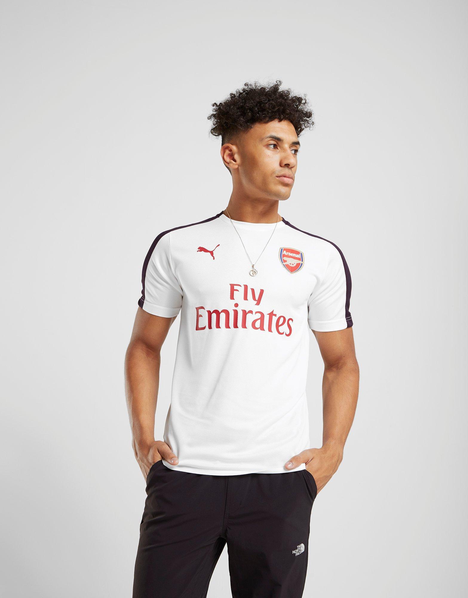 arsenal jersey white