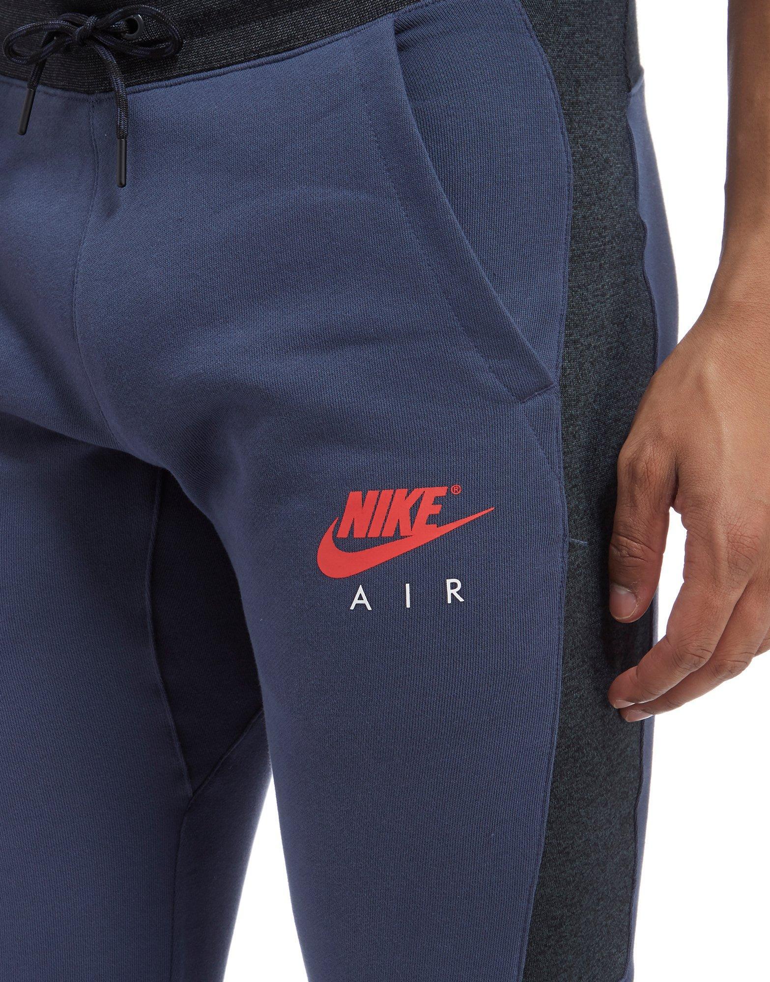 Nike Air Fleece Joggers in Blue for Men Lyst