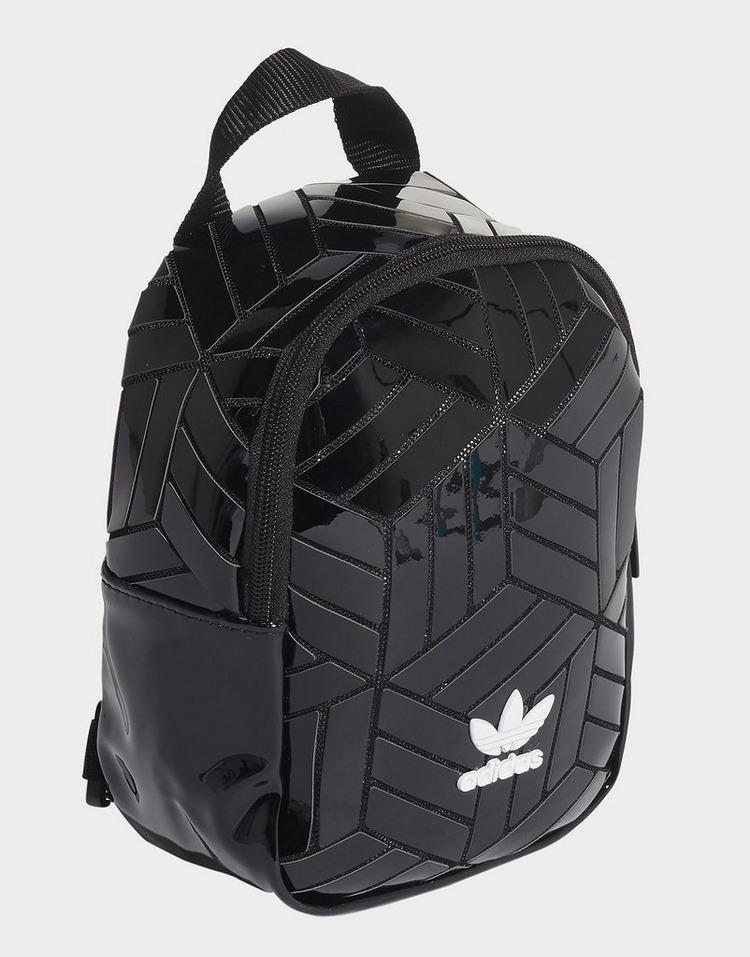 adidas Originals Leather Mini 3d Backpack in Black - Lyst