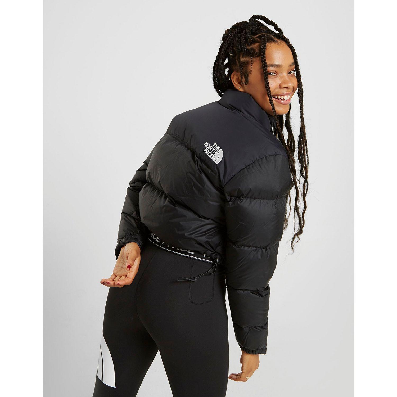 the north face cropped puffer
