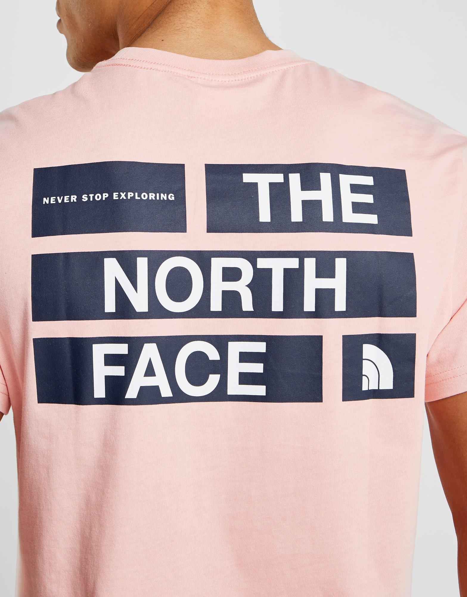 north face pink top