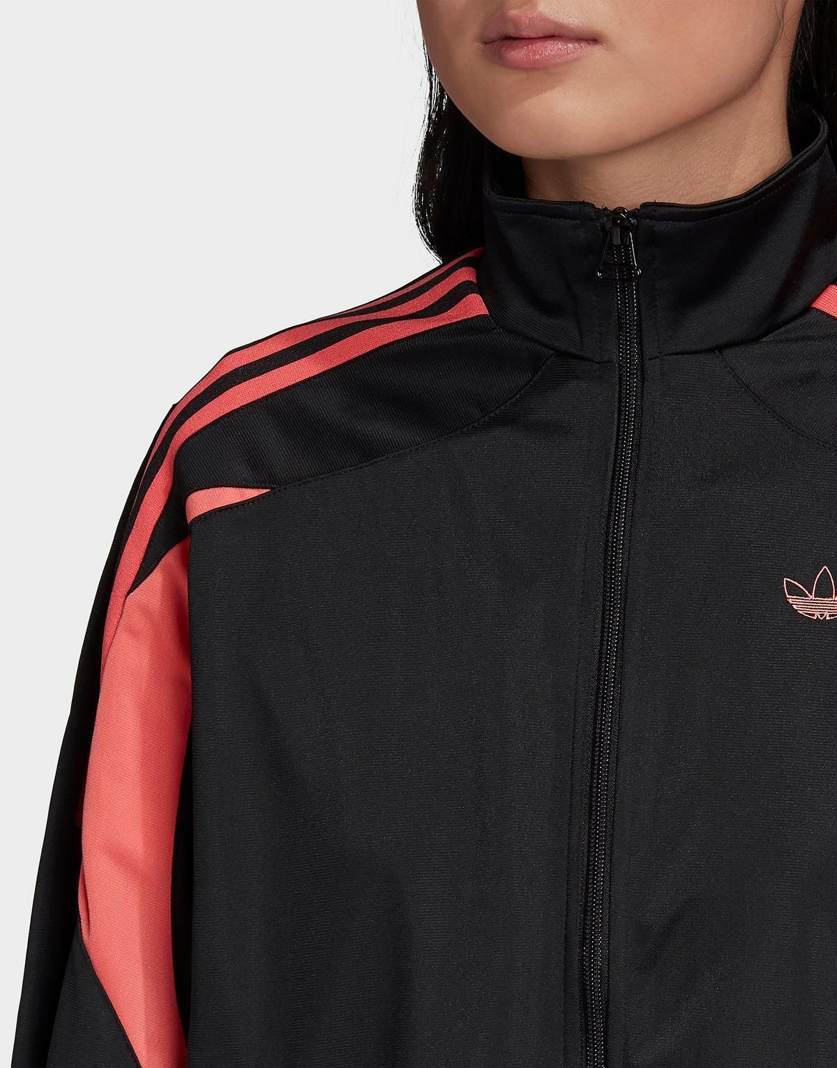 adidas Originals Synthetic Track Top in Black Lyst
