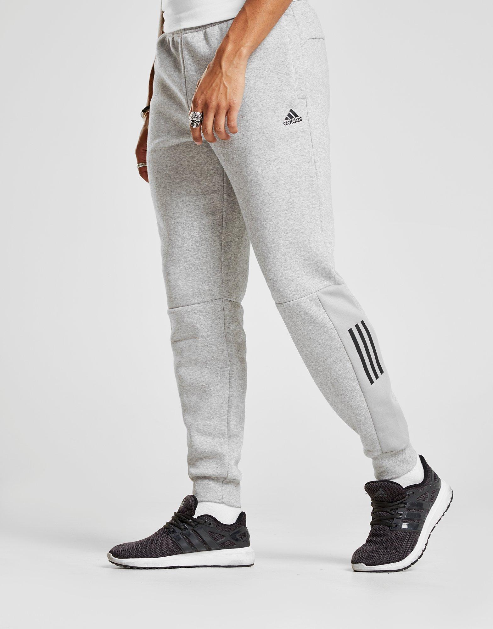 adidas Sport Id Fleece Pants in Grey 