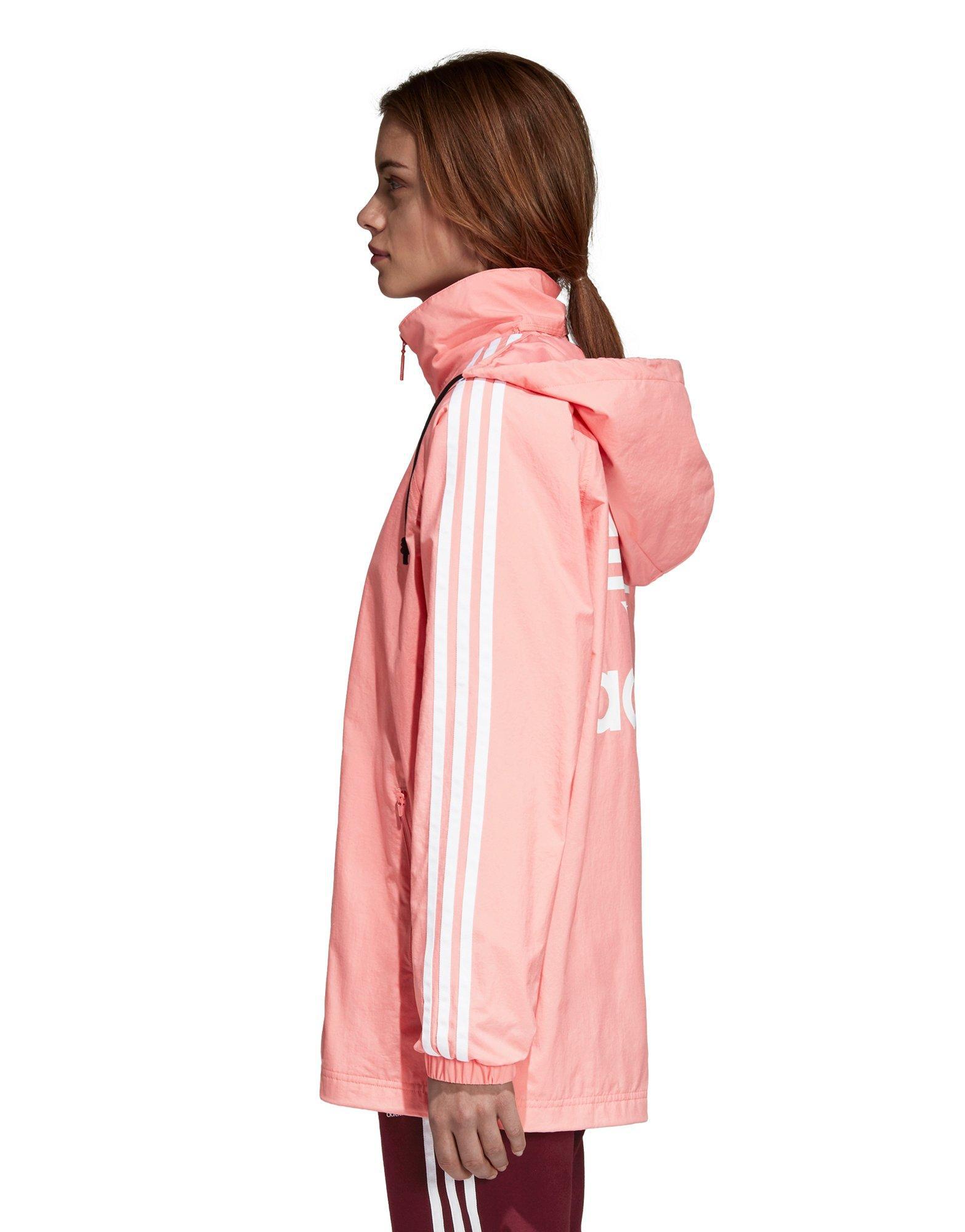 adidas stadium jacket pink