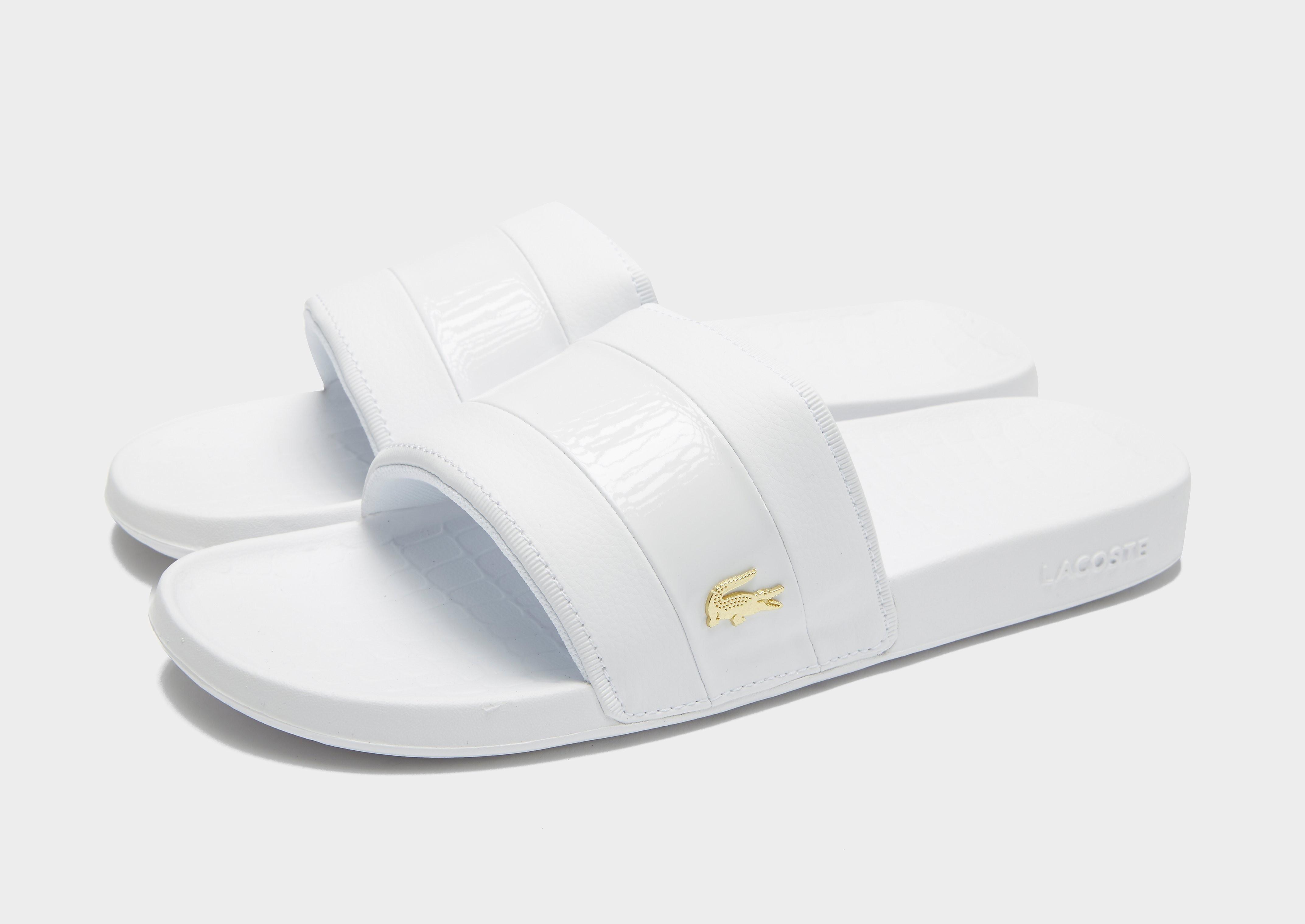 claquette lacoste blanche Today's Deals- OFF-68% >Free Delivery