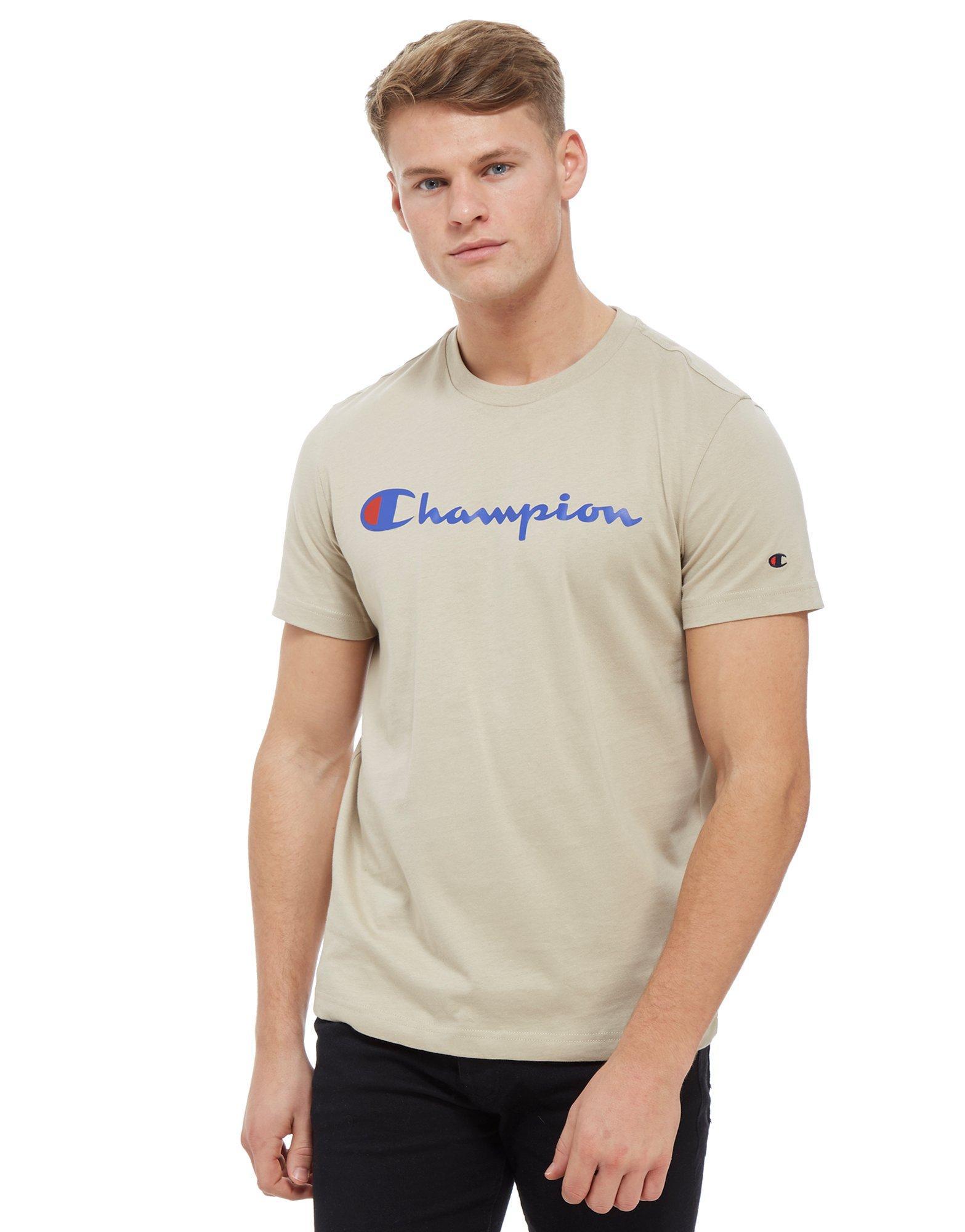 champion t shirt brown