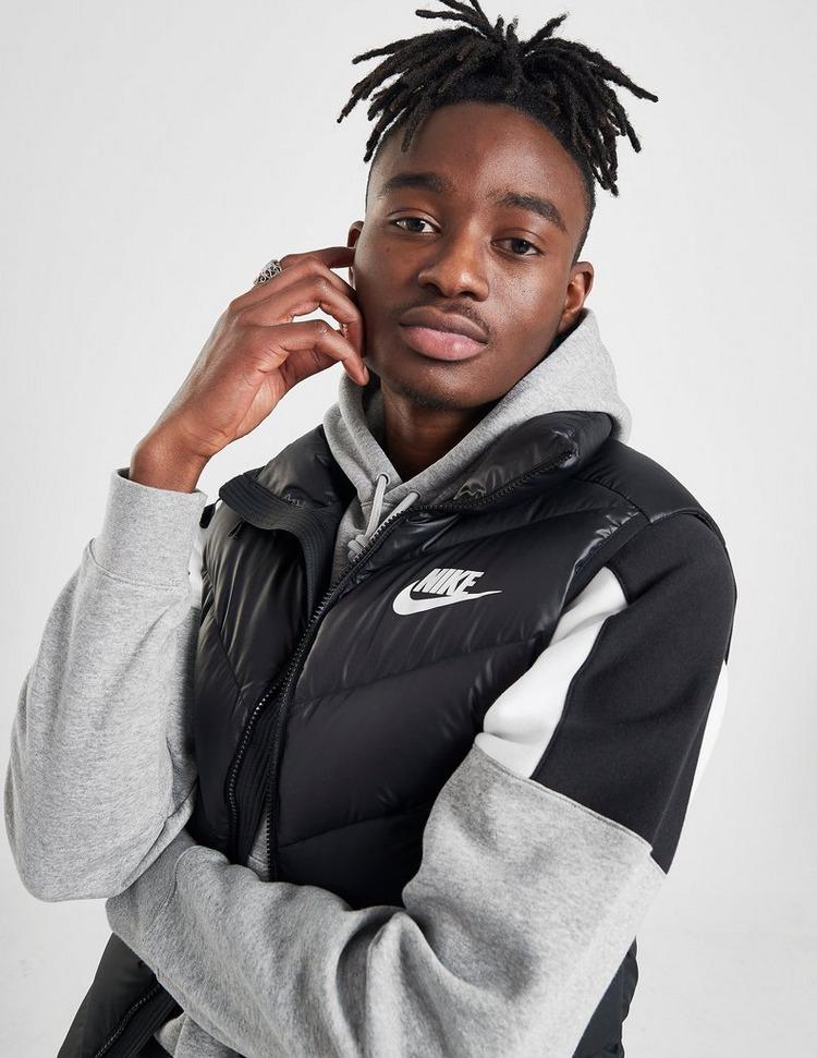 nike down padded gilet