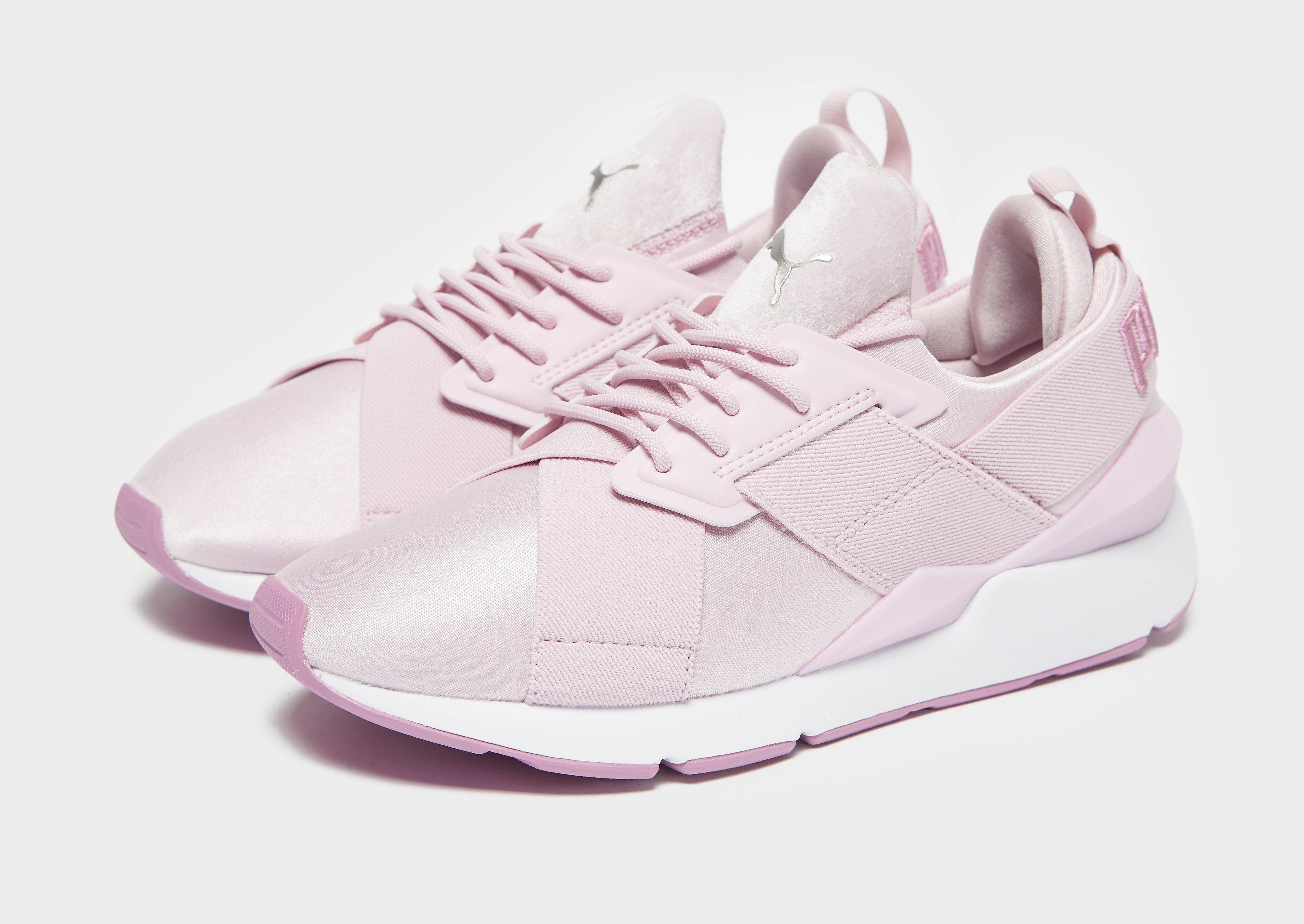 puma muse satin ii rosa