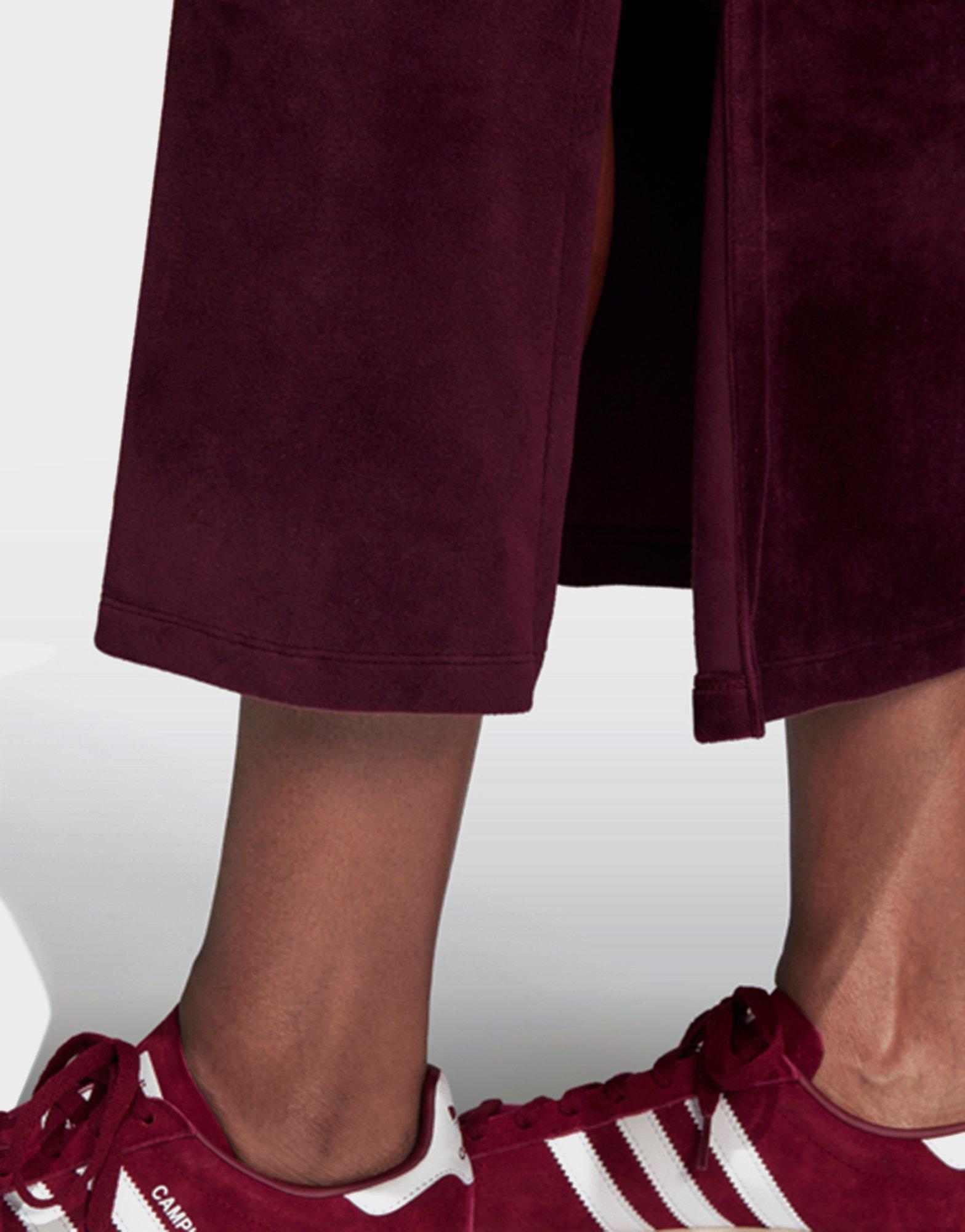 adidas trefoil dress maroon