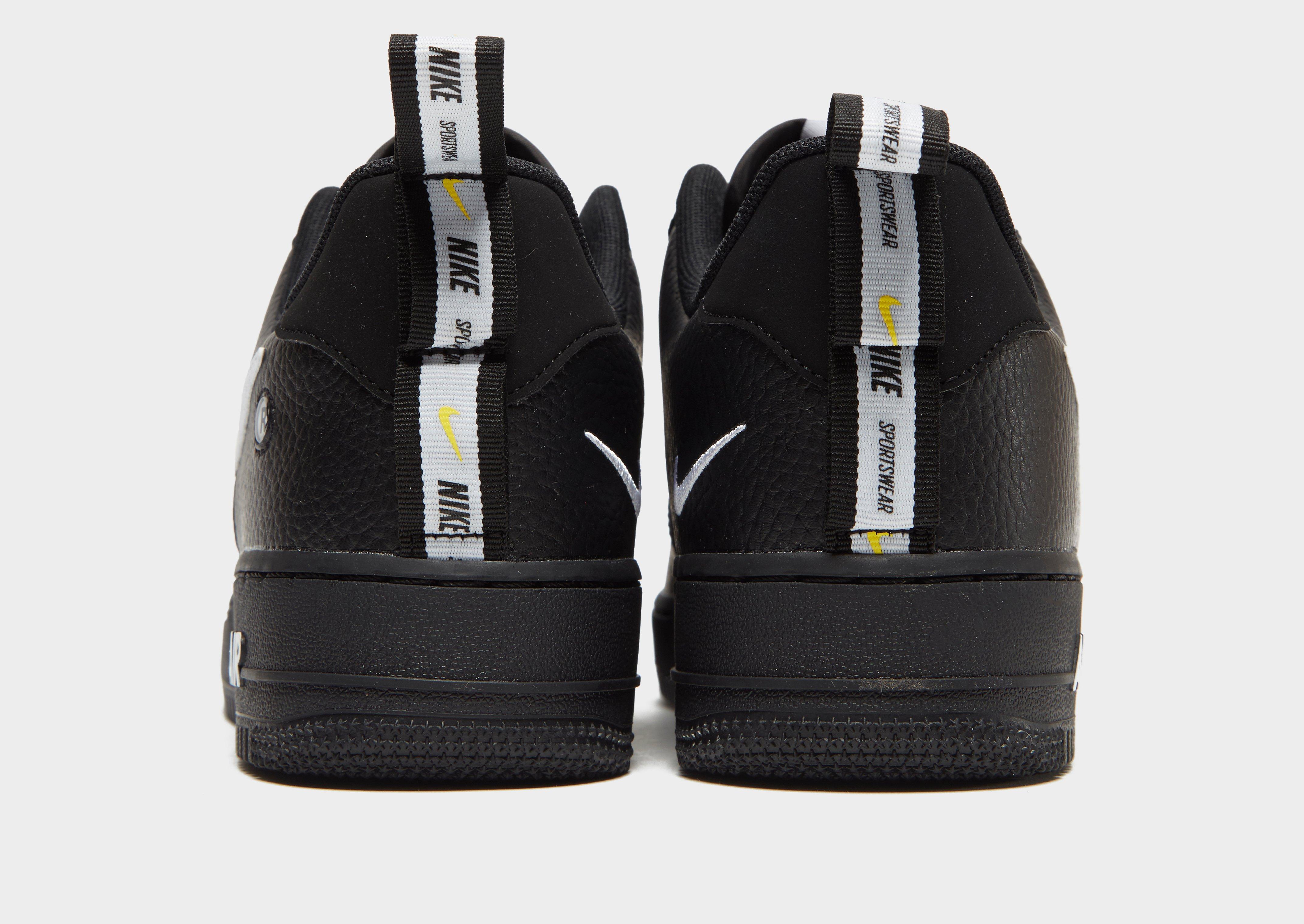 air force 1 lv8 utility black mens
