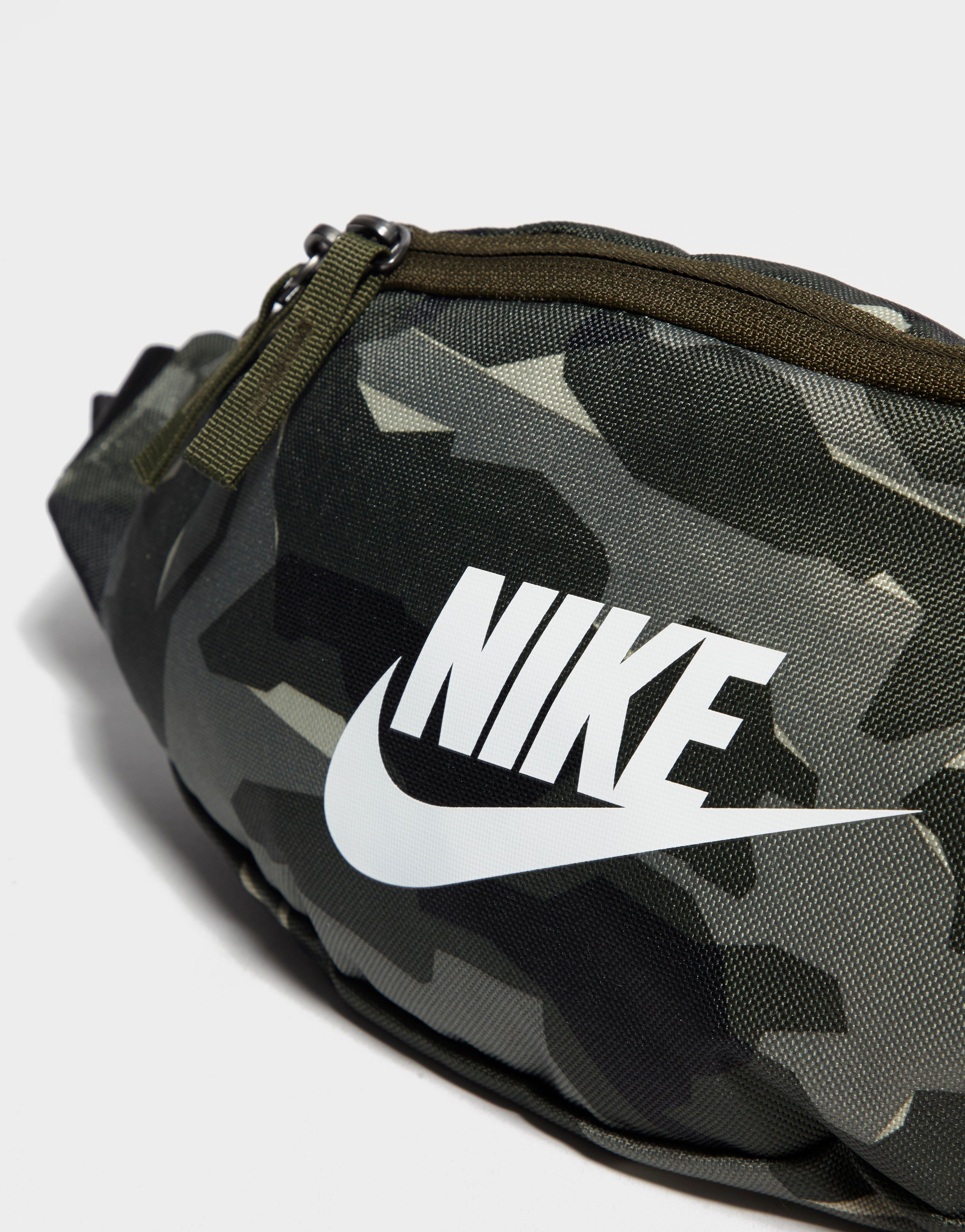 Nike Camo Waist Bag in Green for Men - Lyst