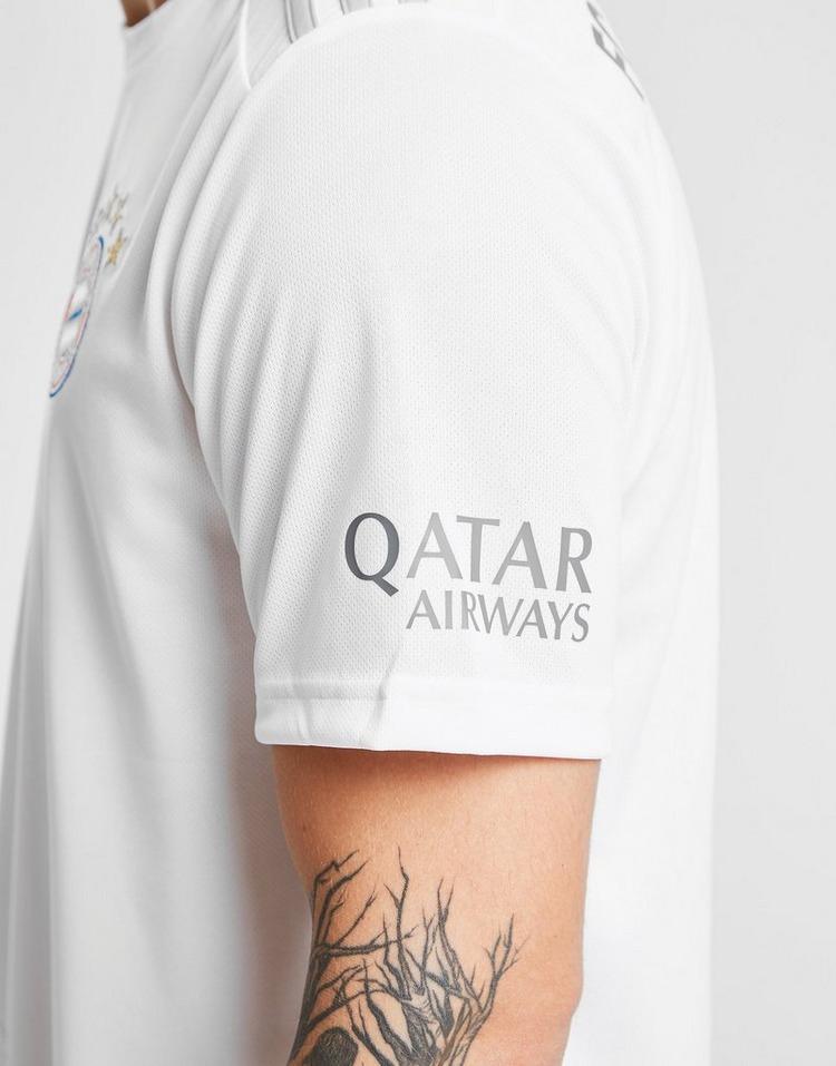 adidas white and grey t shirt