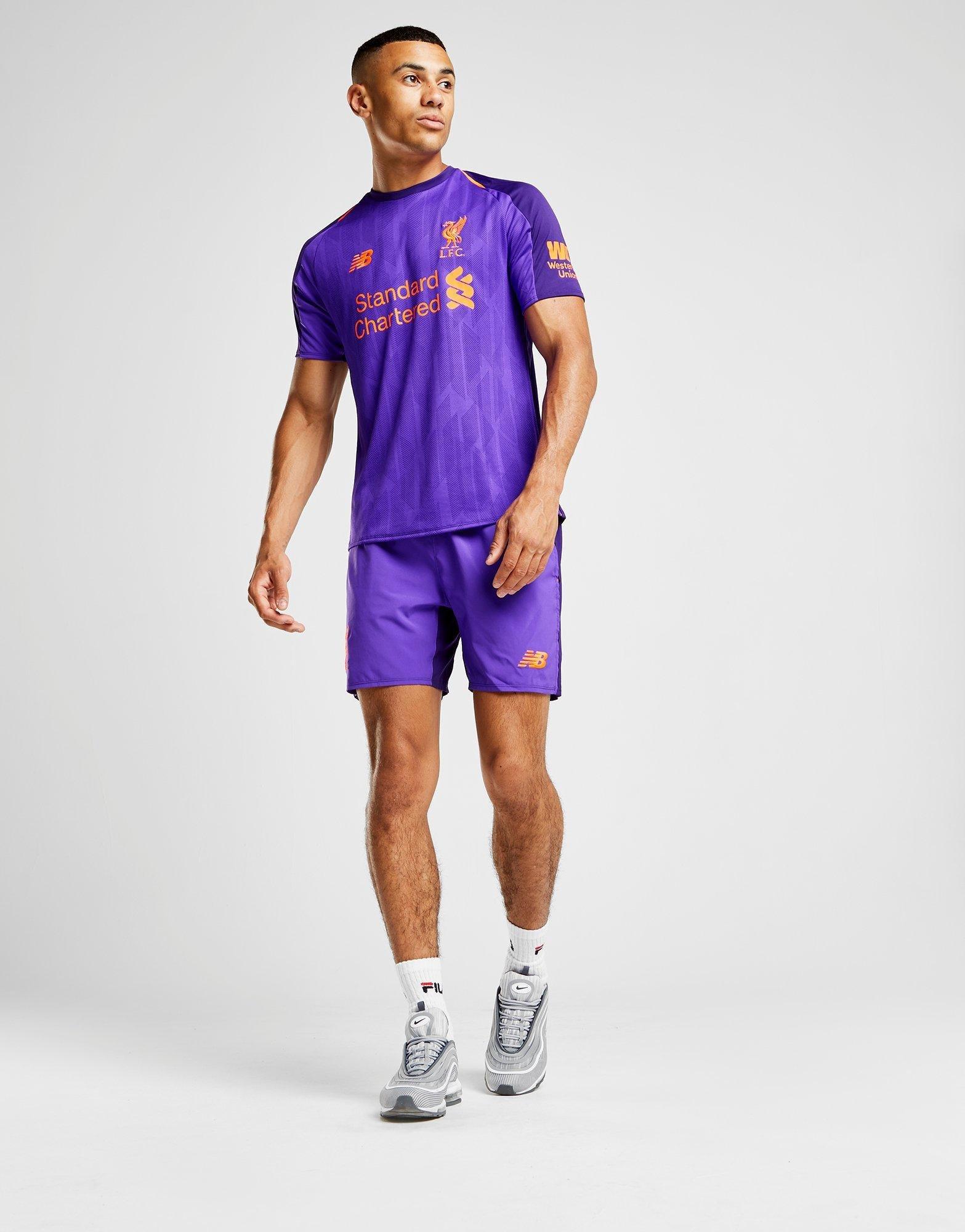 purple liverpool shorts