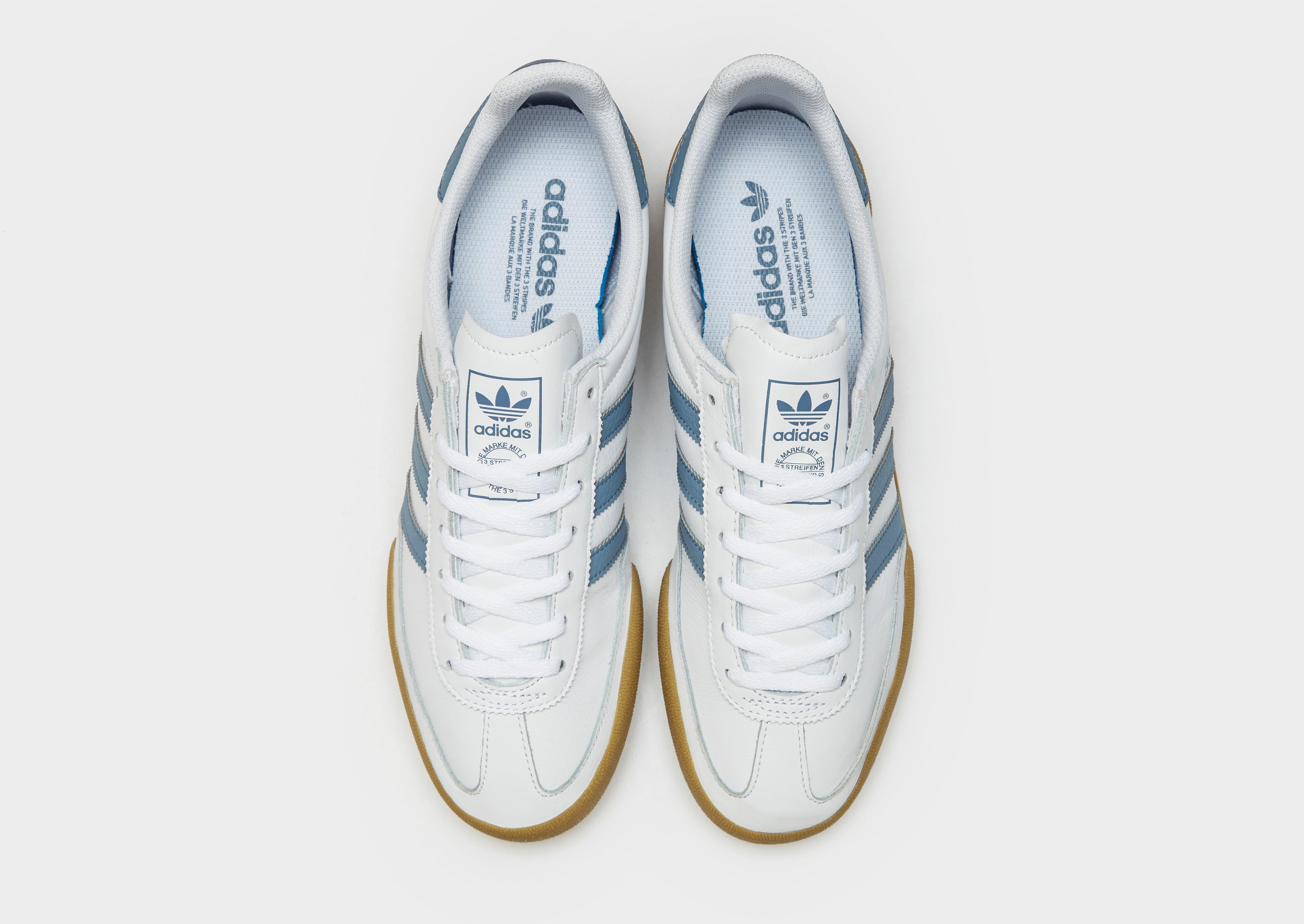 adidas jeans white leather