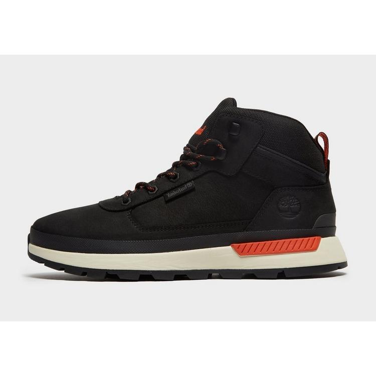 timberland black orange