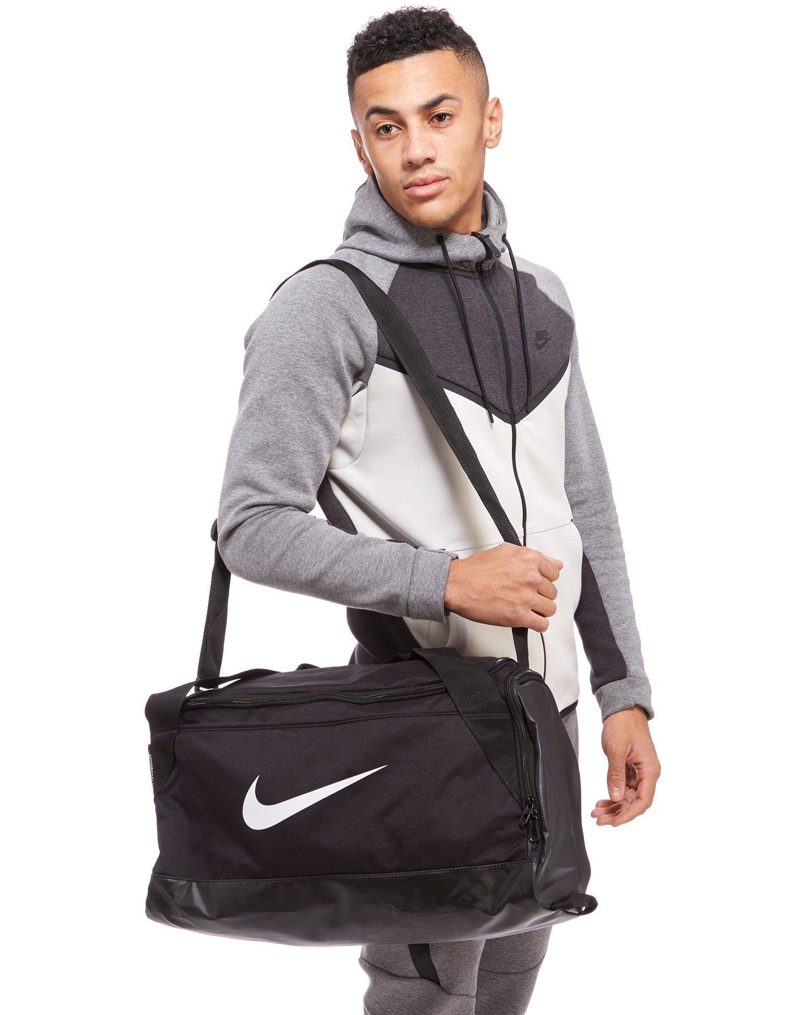 Lyst Nike Brasilia Small Duffle Bag In Black For Men Save 25 0
