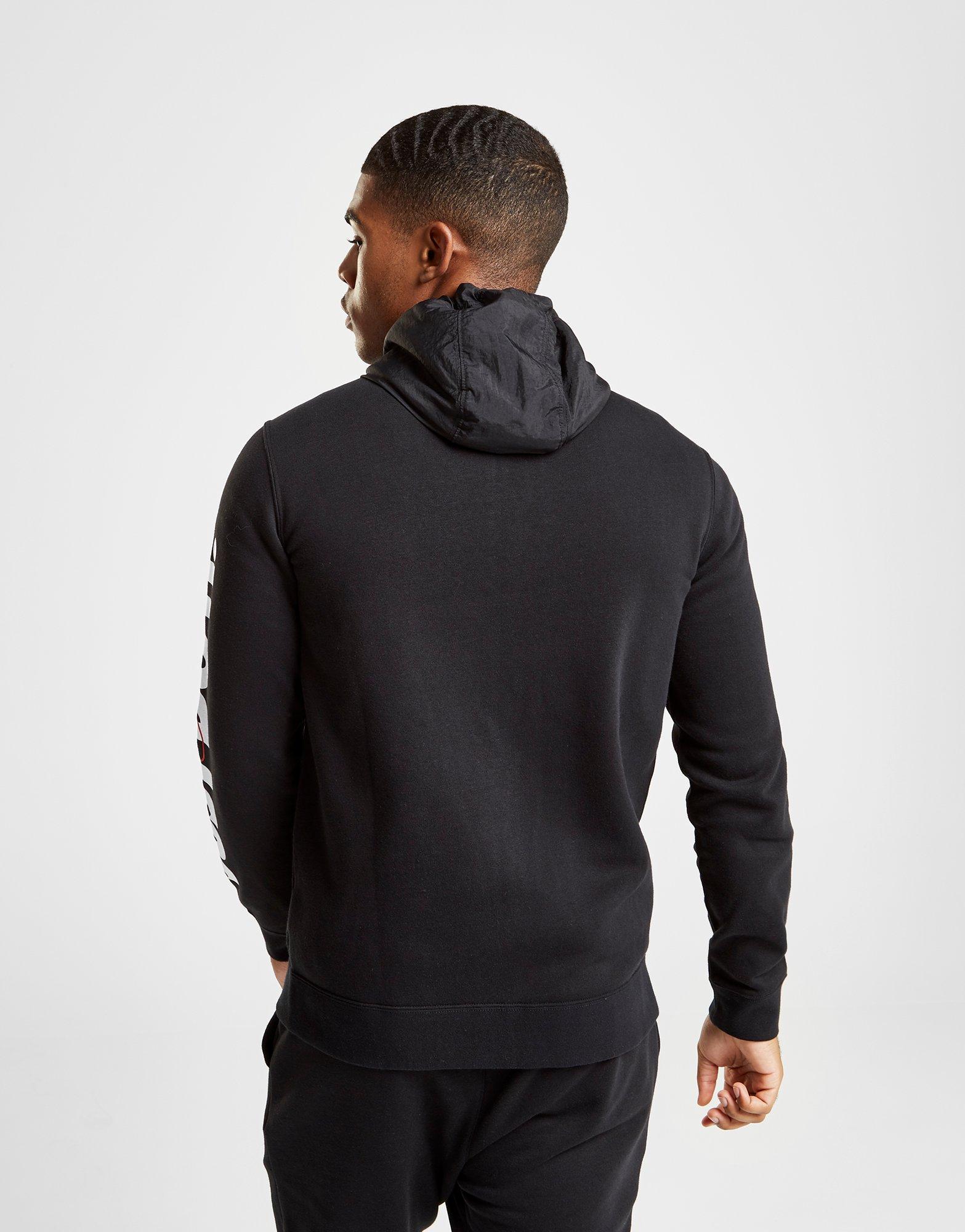 nike men's sportswear just do it fleece zip hoodie