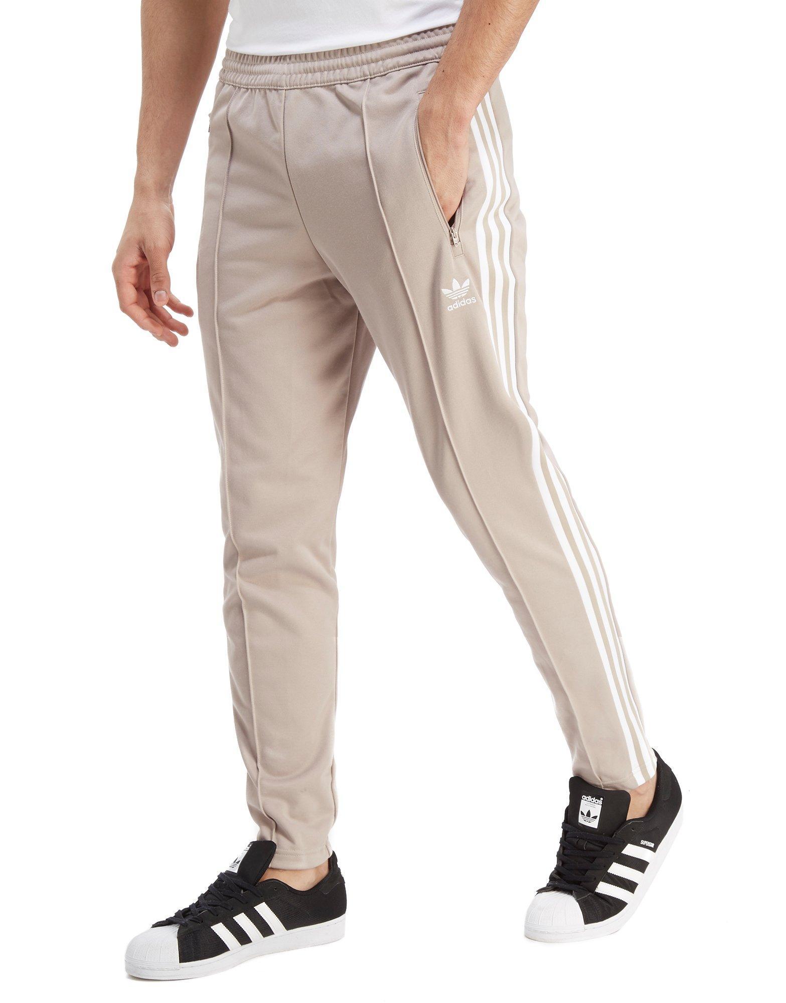 adidas track pants mens grey