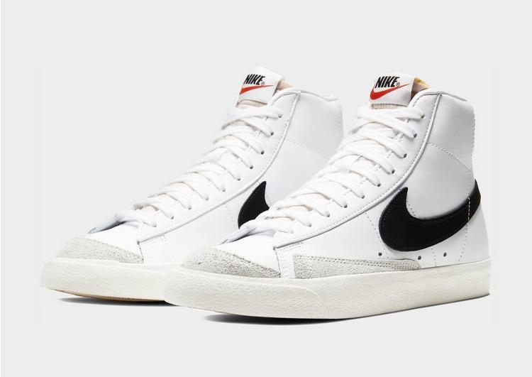 nike blazer mid 77 white metallic silver