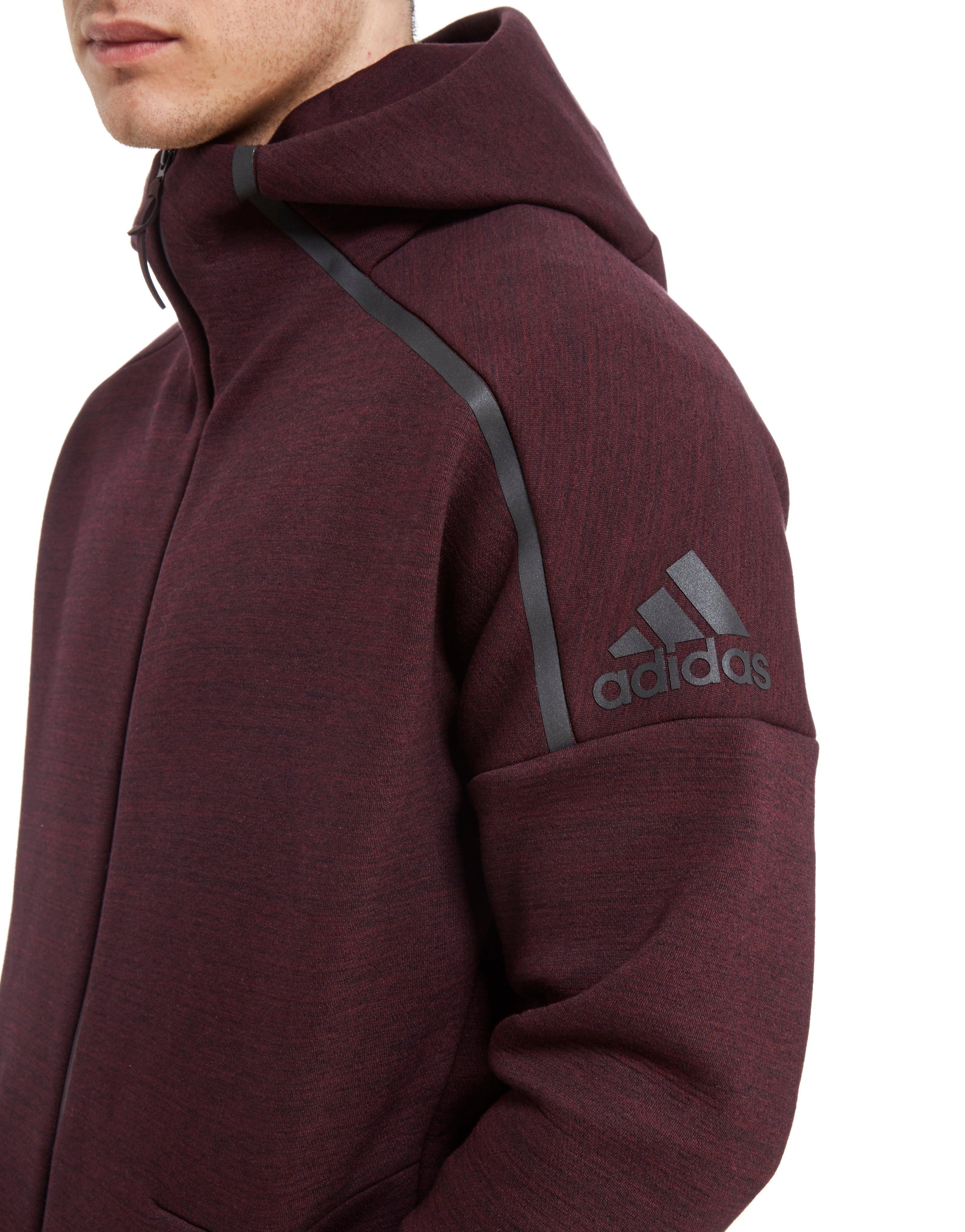 adidas zne storm heathered hoodie