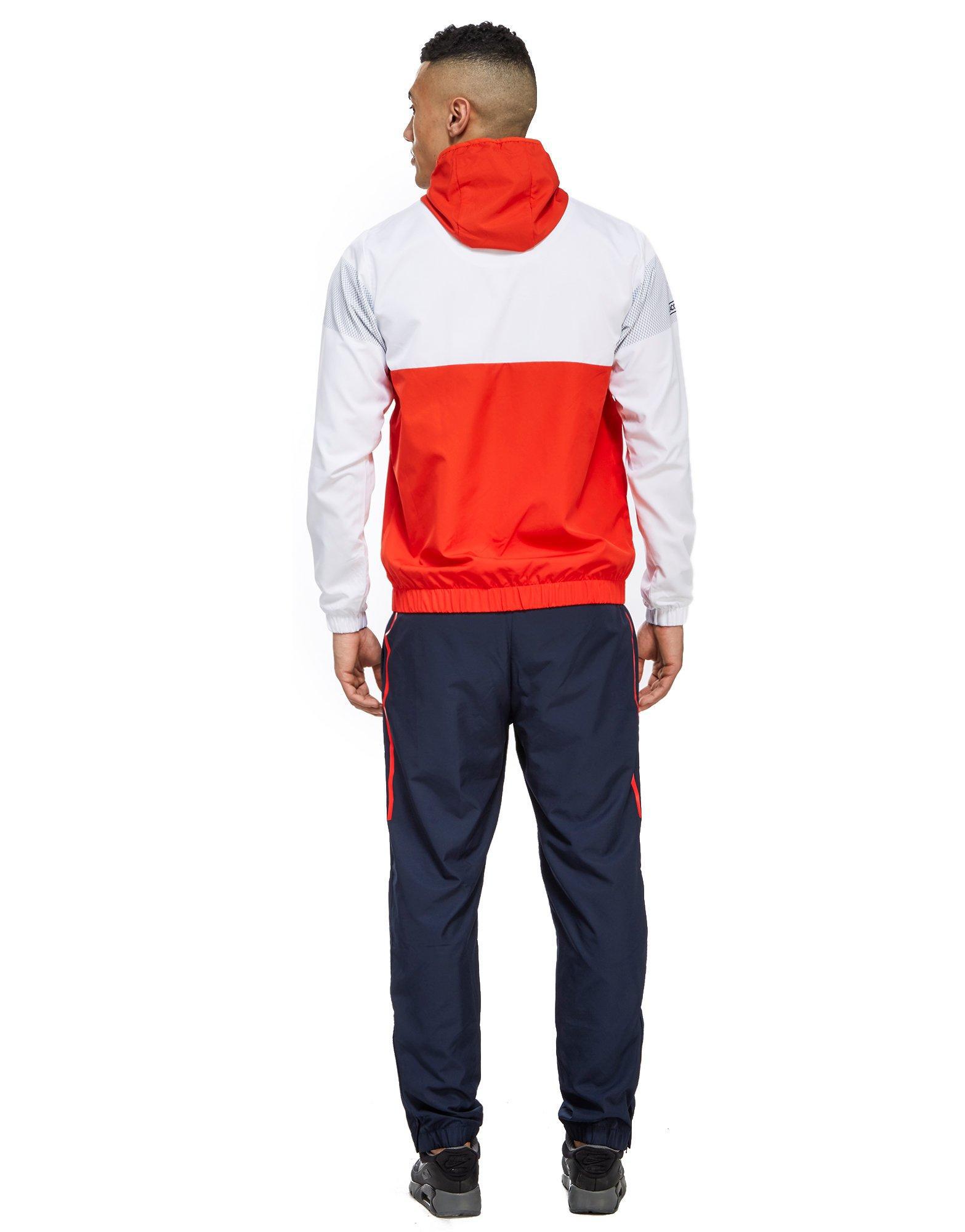 lacoste color block tracksuit