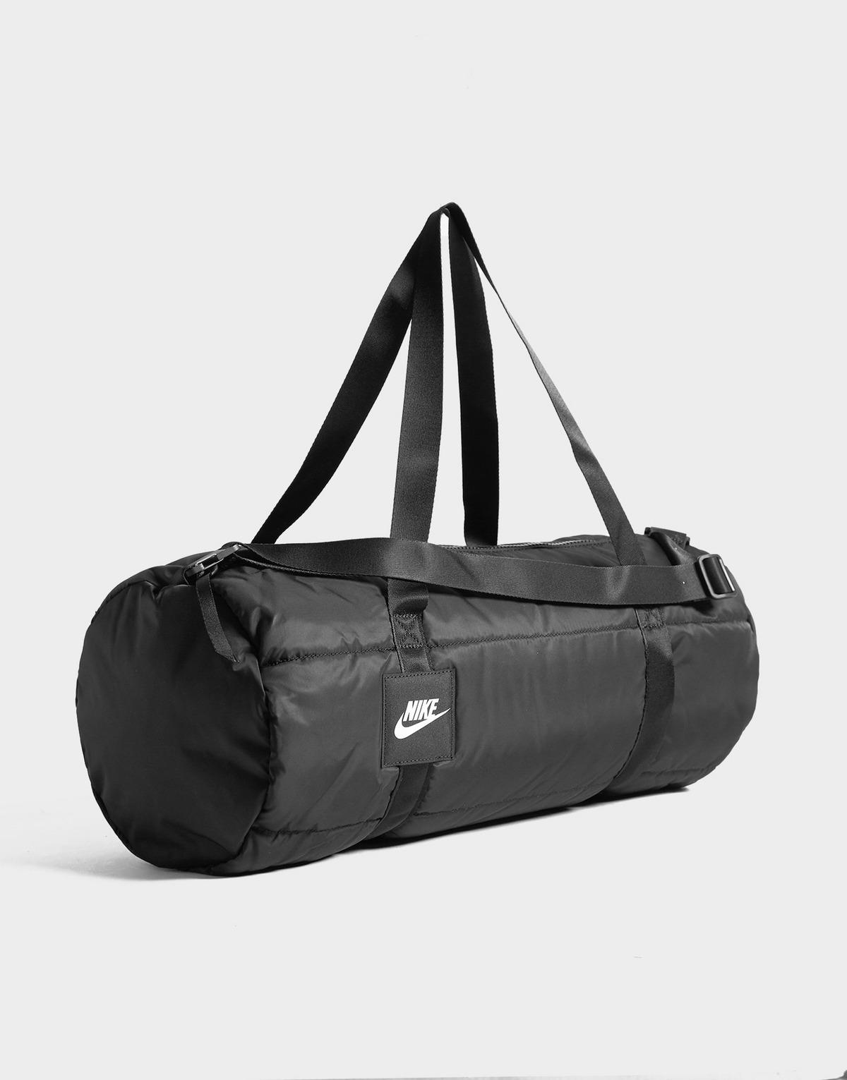 Nike Synthetic Heritage Duffel Bag in Black/Black/White (Black) for Men ...