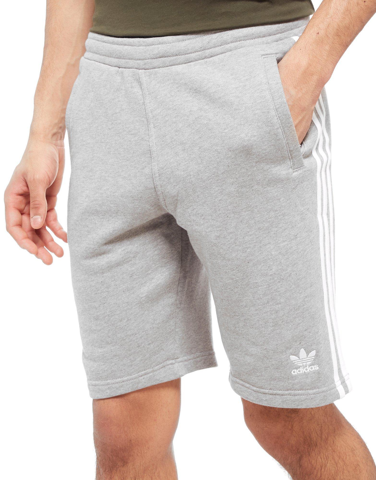 mens adidas fleece shorts