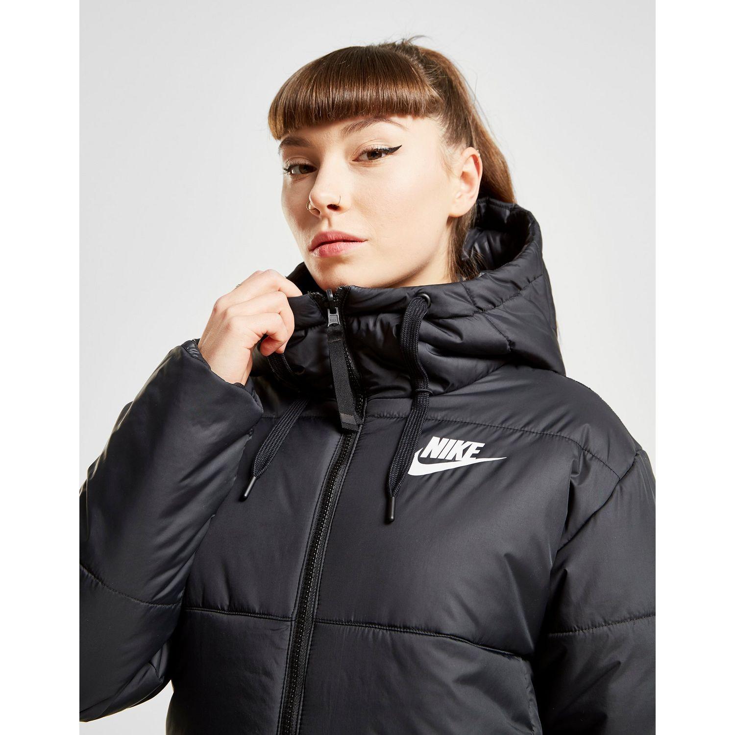 nike reversible padded parka jacket