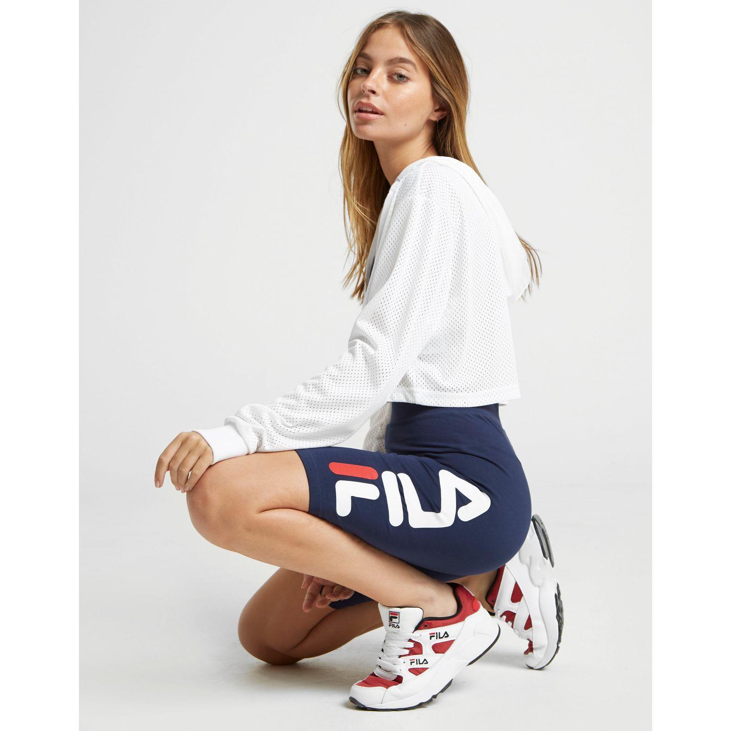 fila biker shorts women's