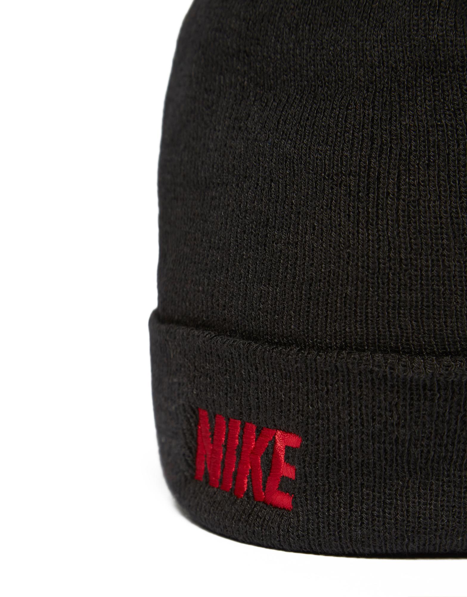 mens black nike beanie
