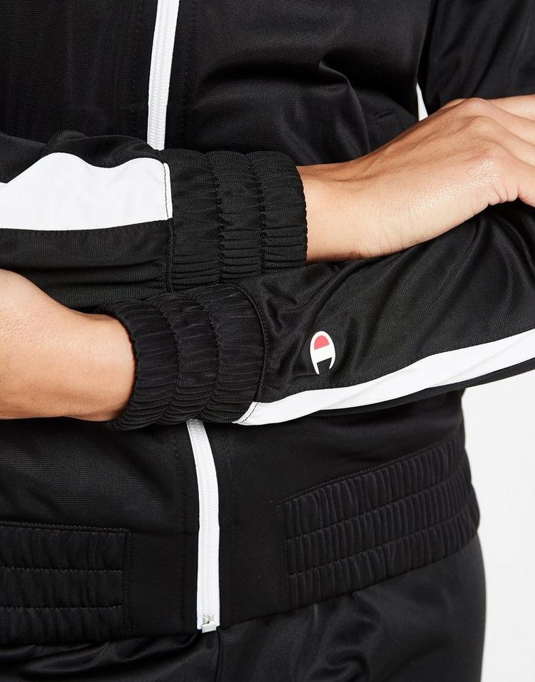 champion logo stripe tracksuit