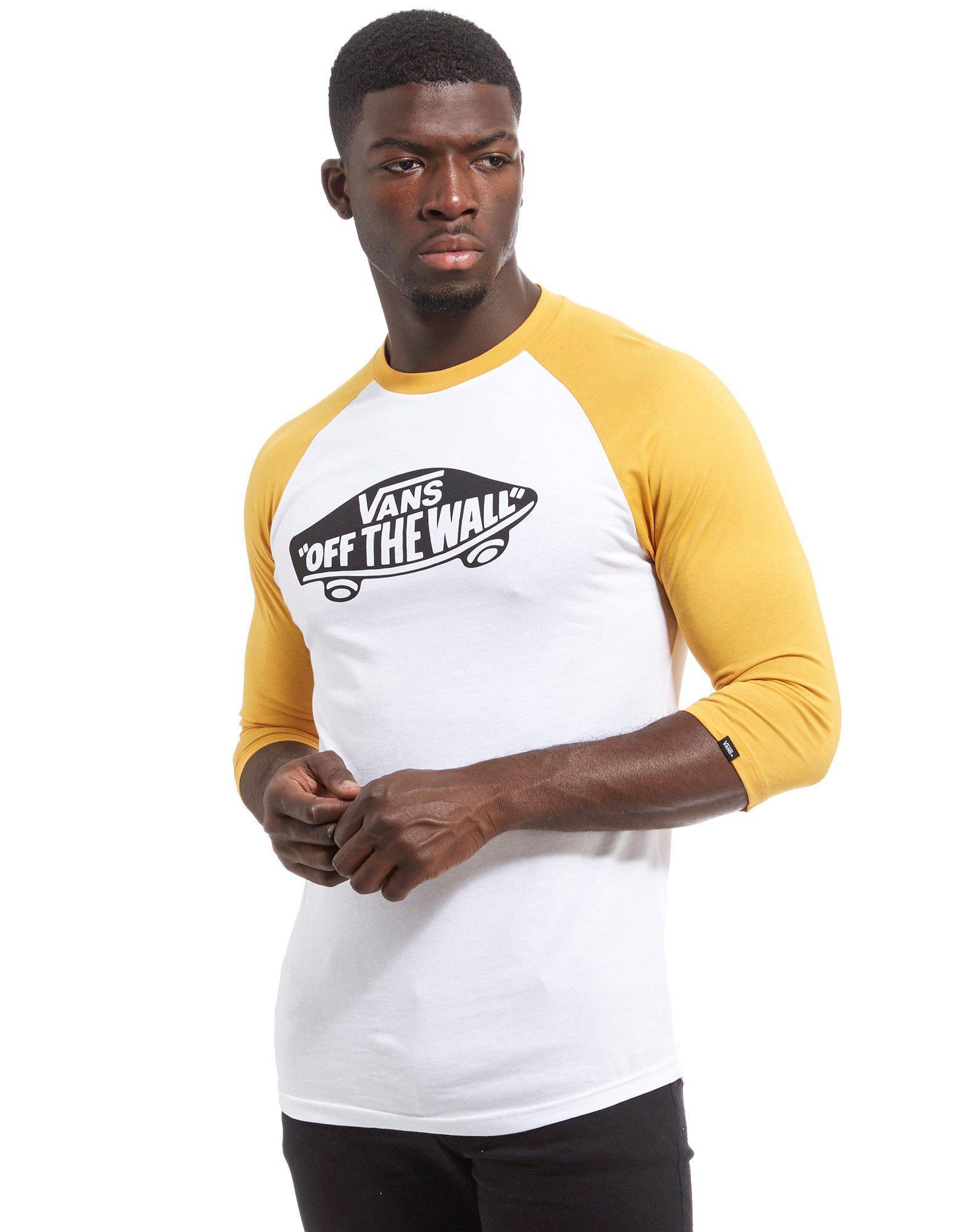 vans off the wall yellow shirt