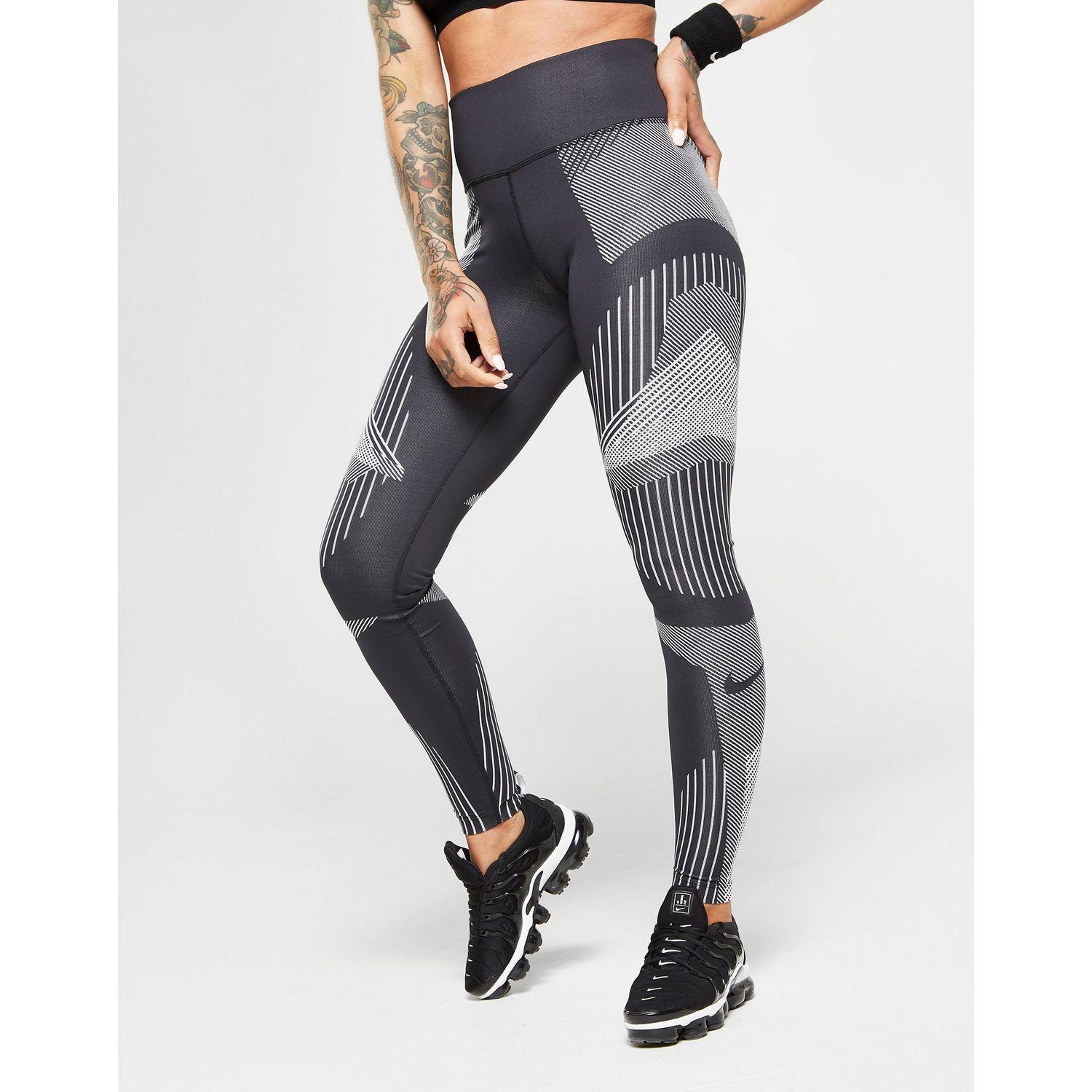 nike gym leggings grey
