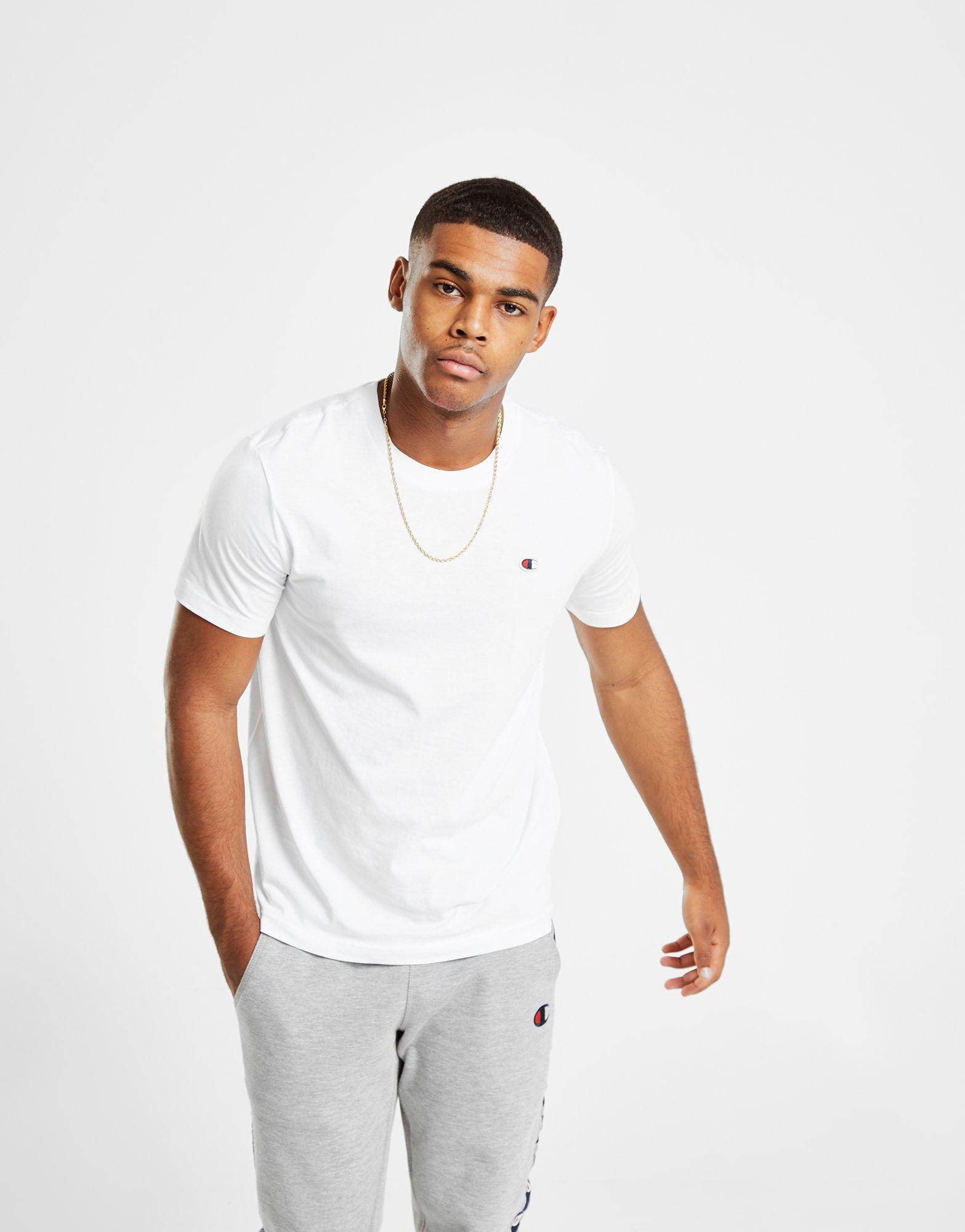 champion badge t shirt