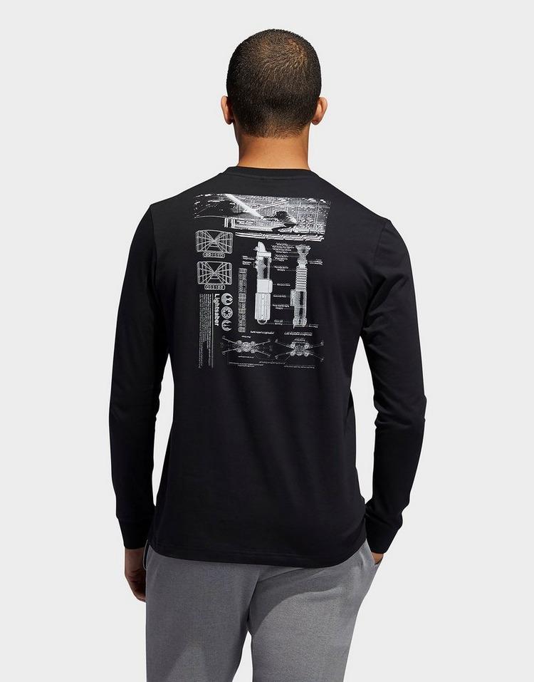 adidas star wars long sleeve tee