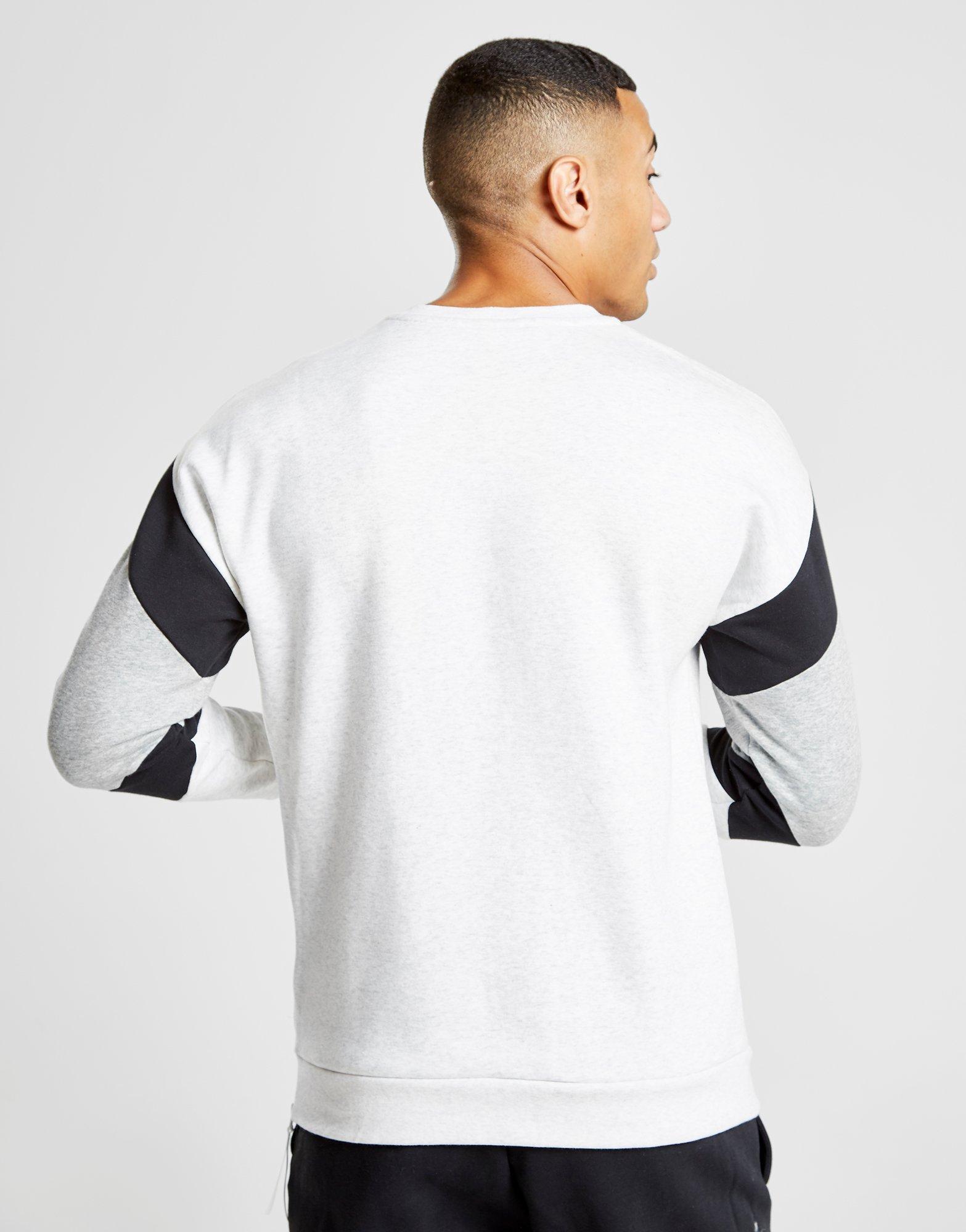 nike air sleeve colour block sweatshirt