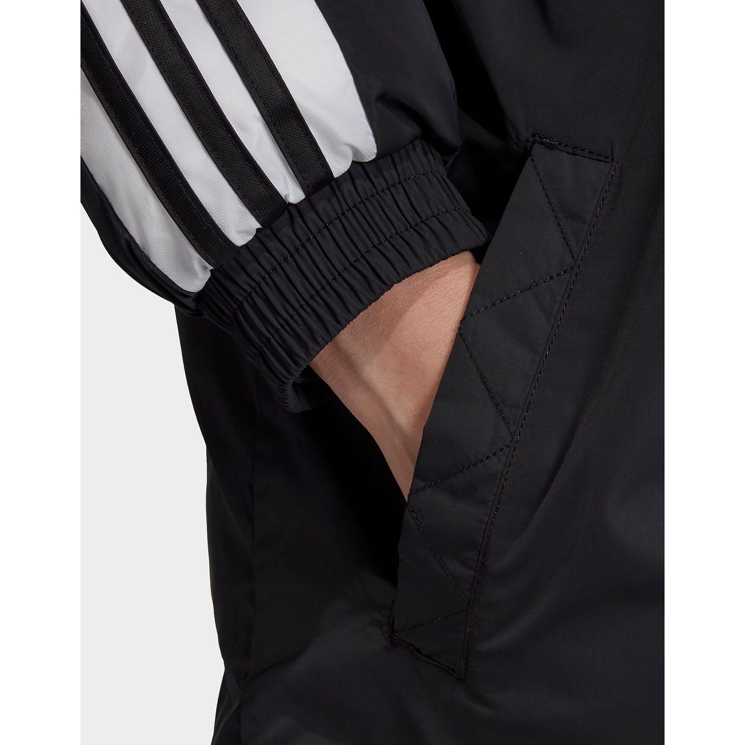 adidas long synthetic down jacket
