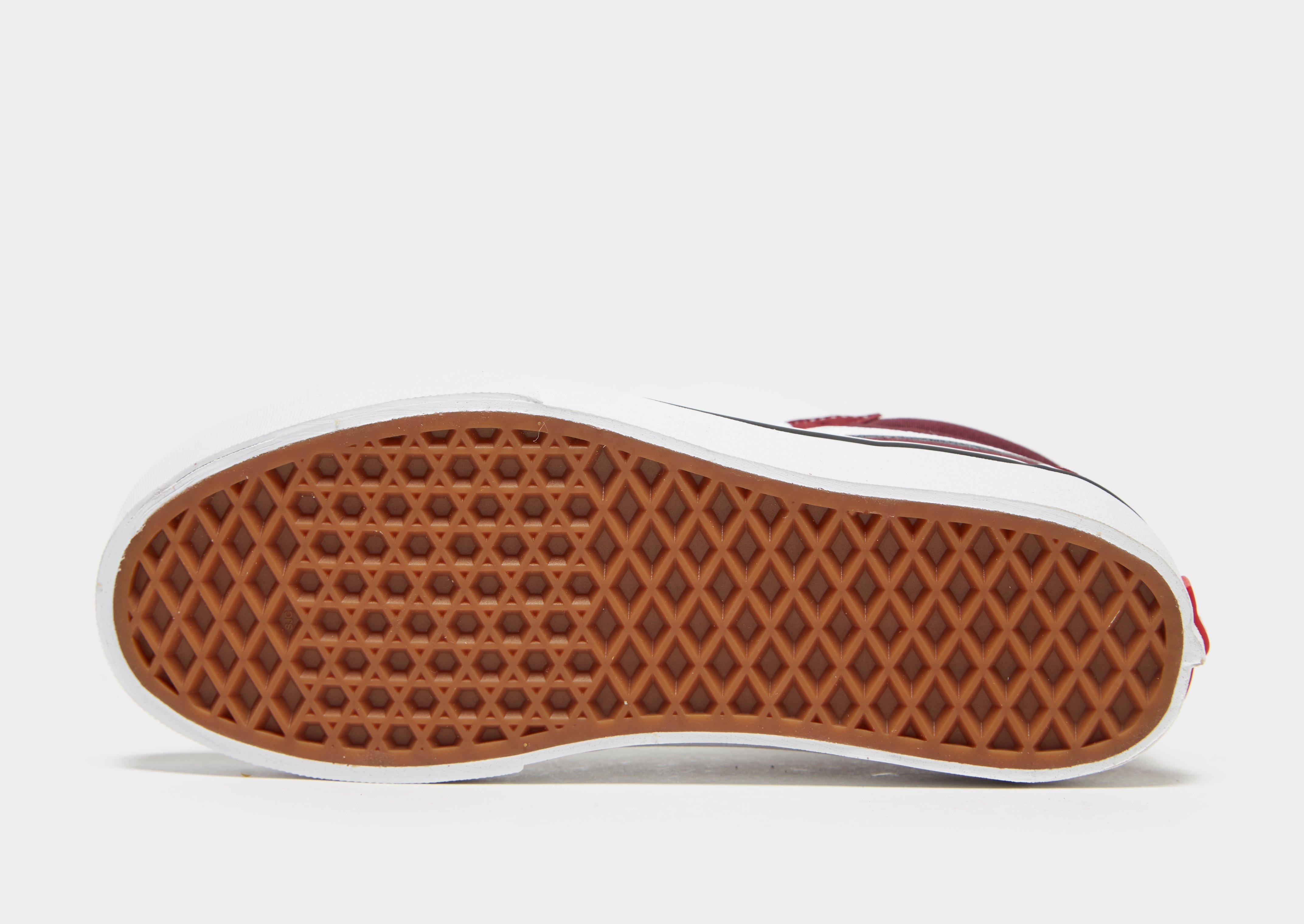 vans sk8 hi platform burgundy