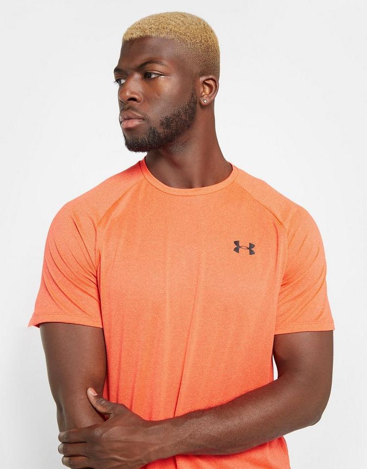 Under Armour Synthetic Tech Novelty T-shirt in Red (Orange) for Men - Lyst