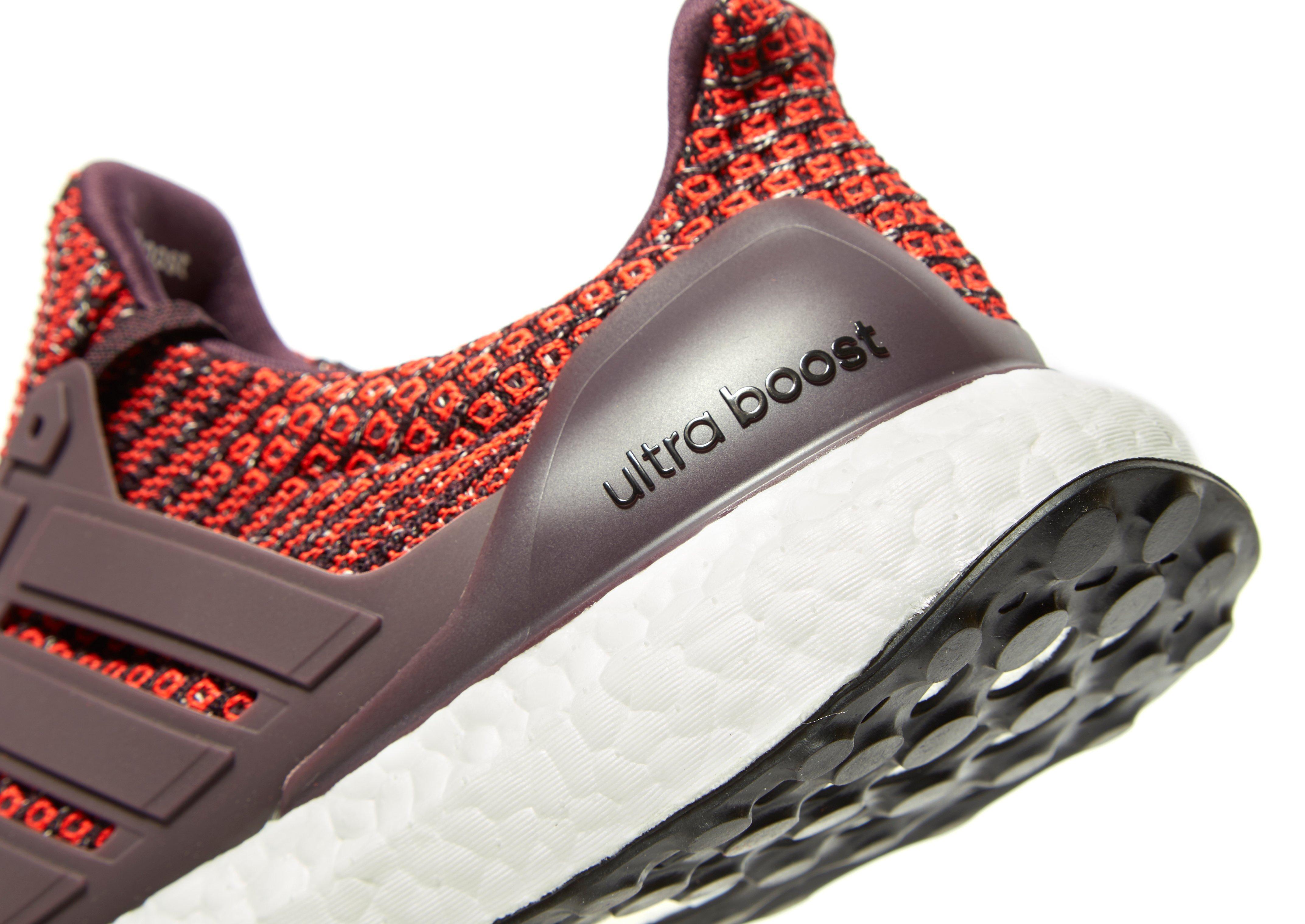 adidas ultra boost red and black