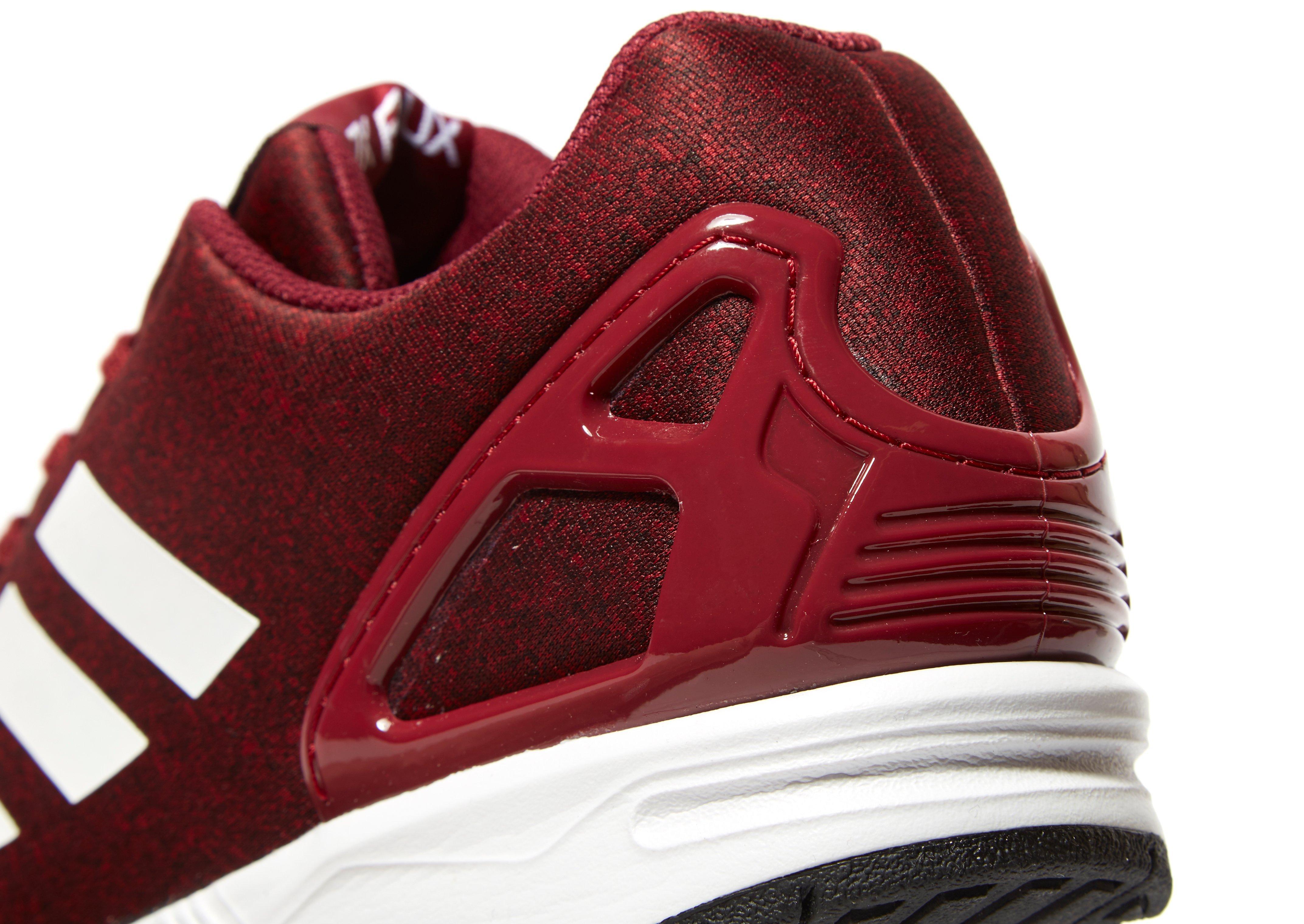 adidas originals zx flux burgundy